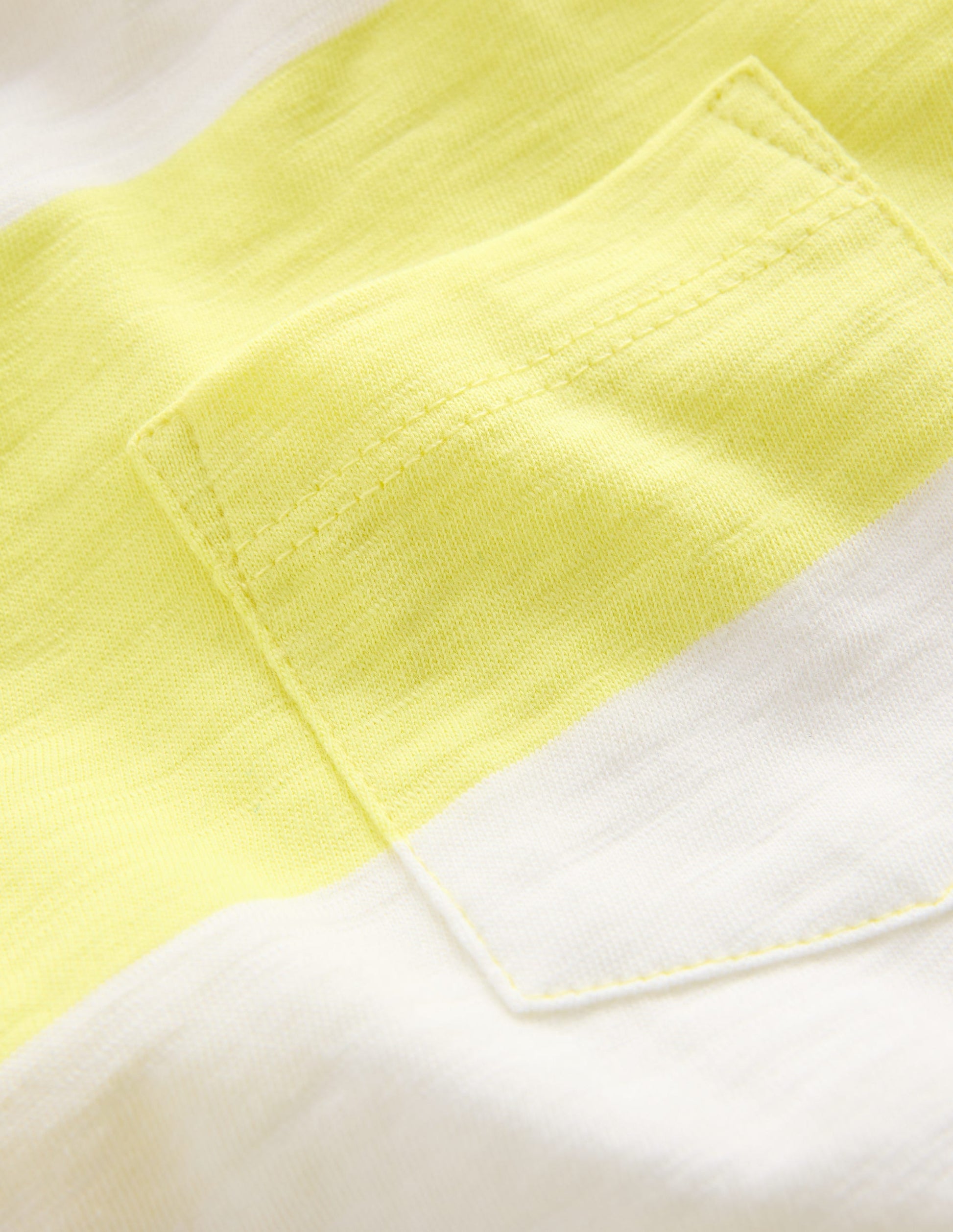Everyday Short Sleeve T-Shirt-Yellow Hotch sleeve-3