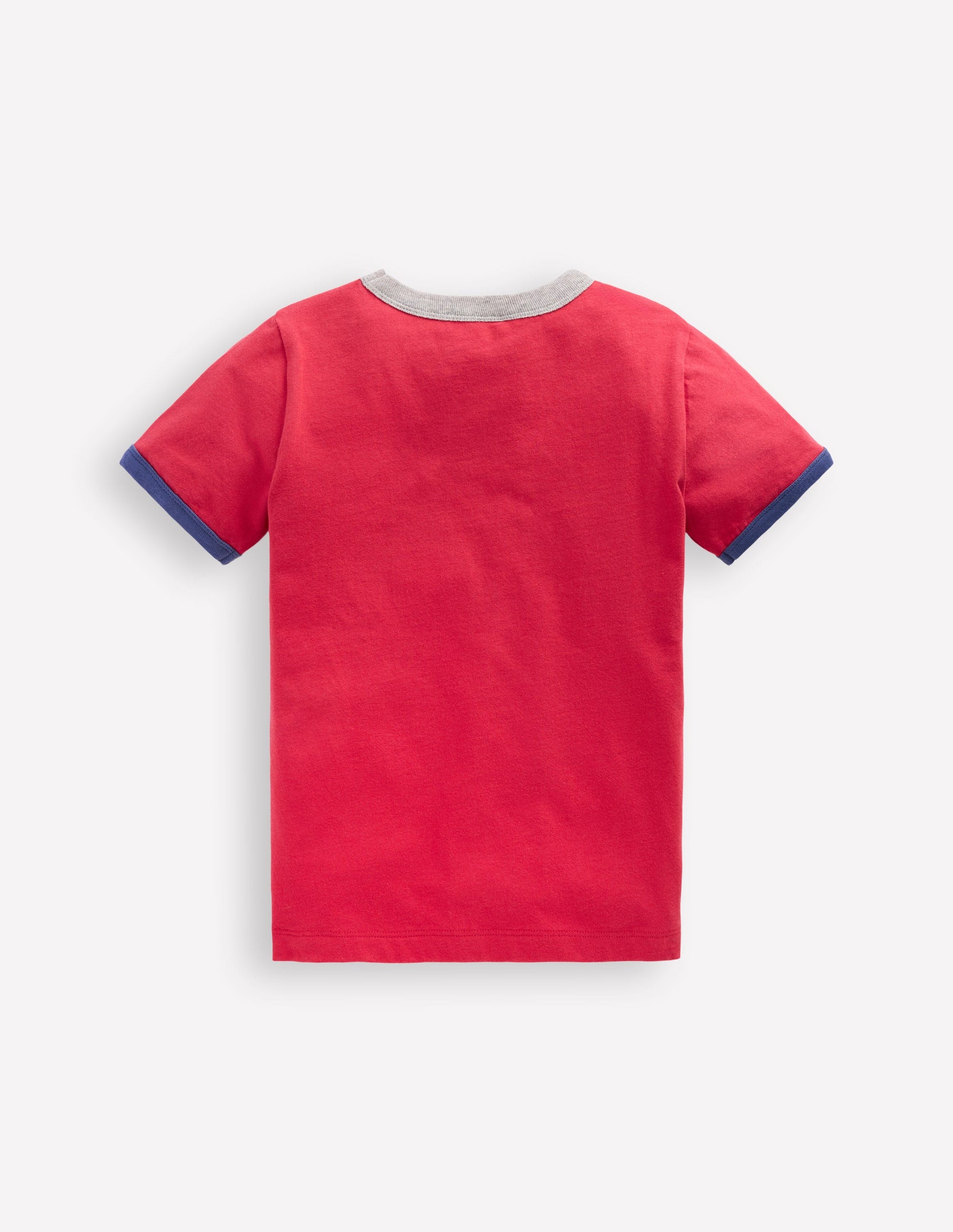 Ringer T-Shirt-Cherry Tomato Red-2