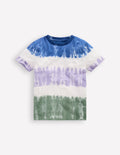 Tie Dye T-Shirt-Purple Multi