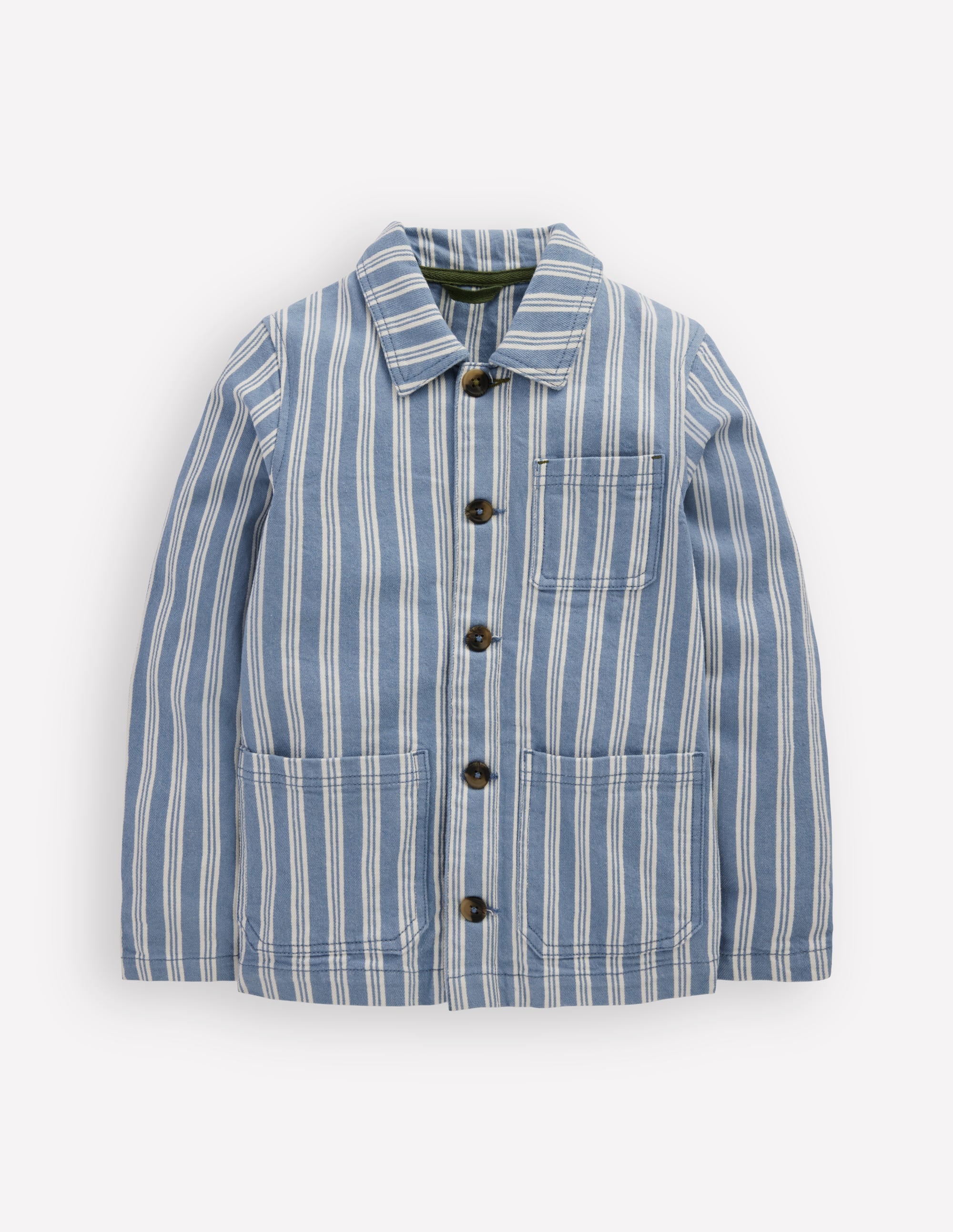 Twill Jacket-Grey Stripe - Image 1