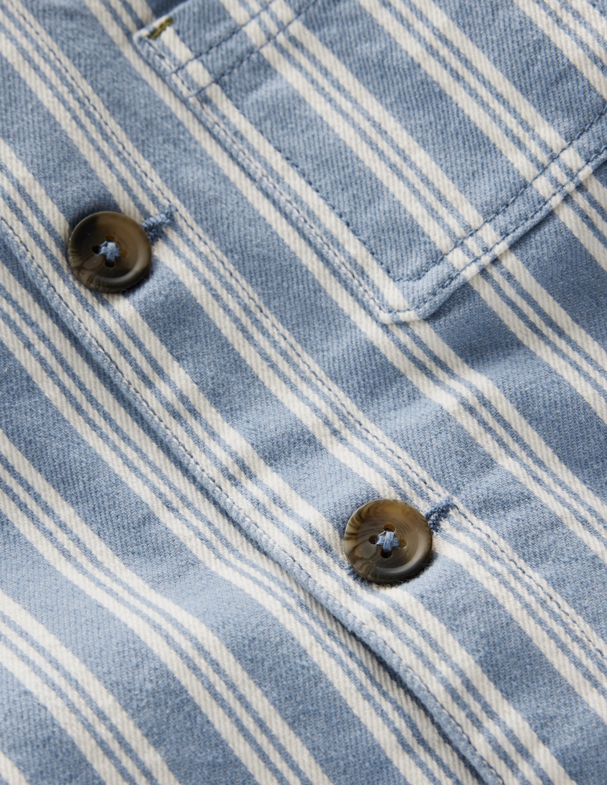 Twill Jacket-Grey Stripe - Image 3