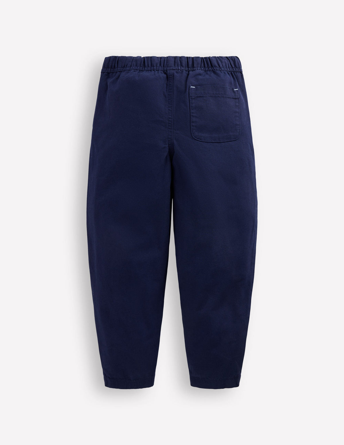 Pull-on Relaxed Trousers-Medieval Blue - Image 3