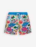 Swim Shorts-Swimming Fish