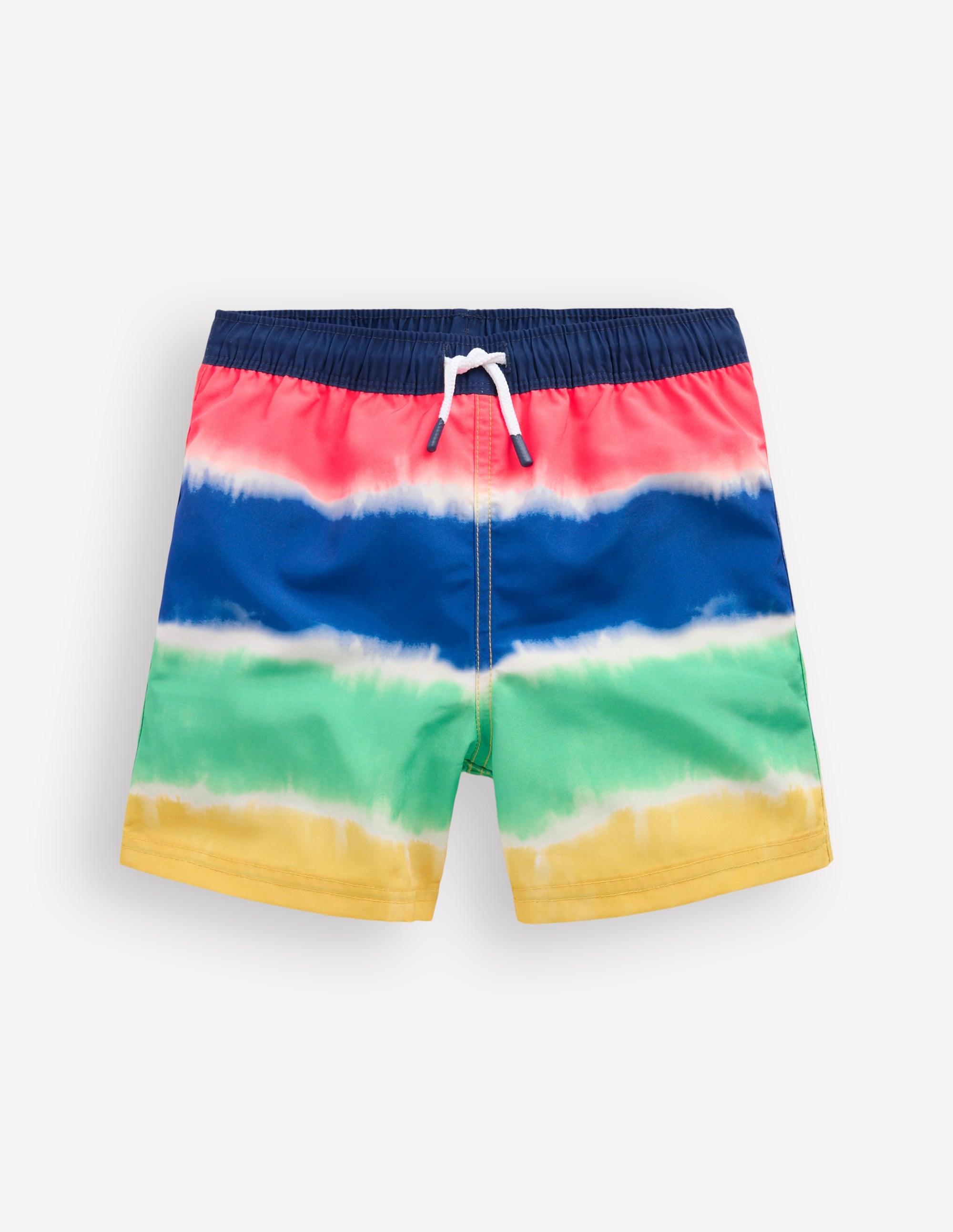 Swim Shorts-Rainbow Tie Dye - Image 1