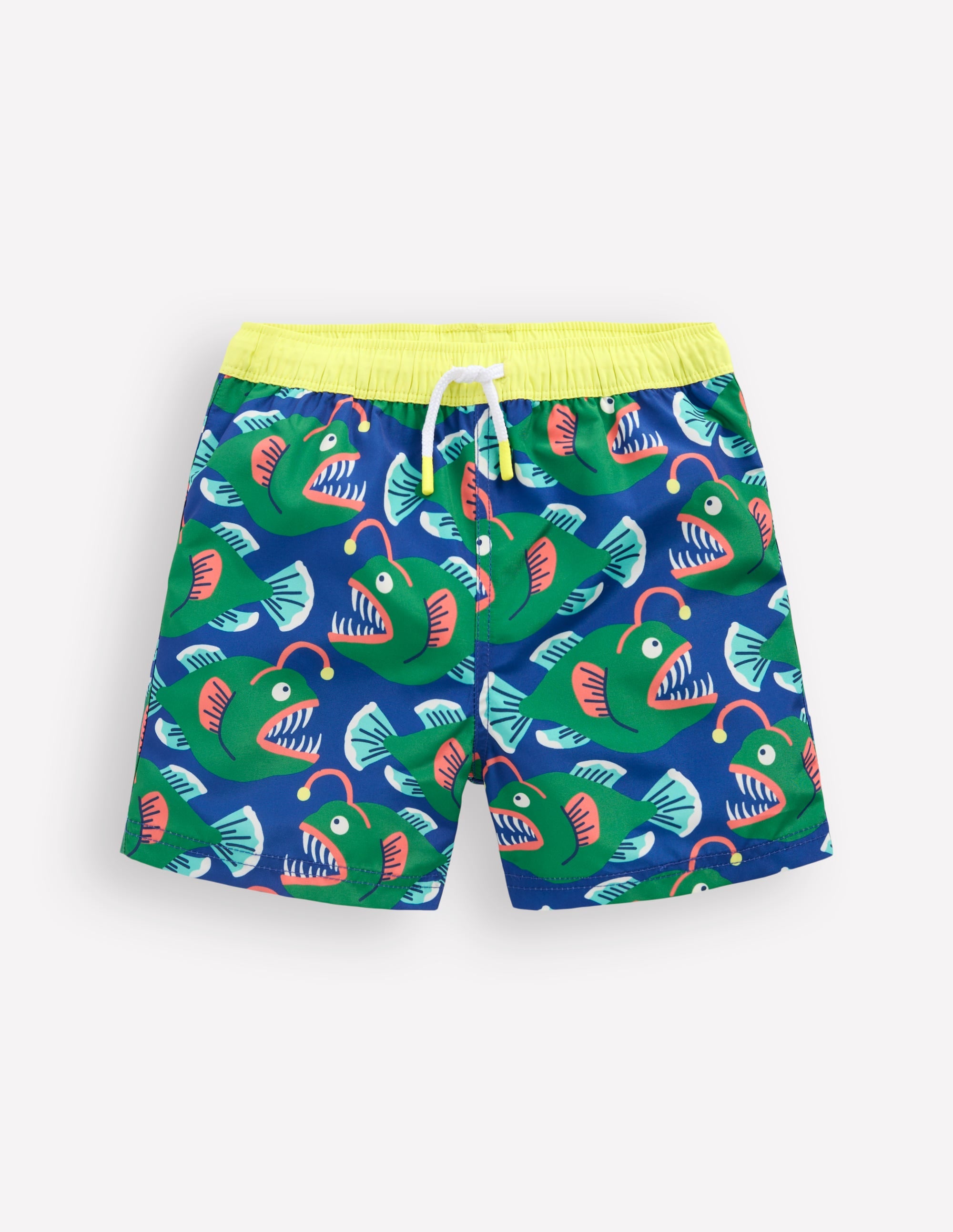 Swim Shorts-Angelfish Print - Image 1