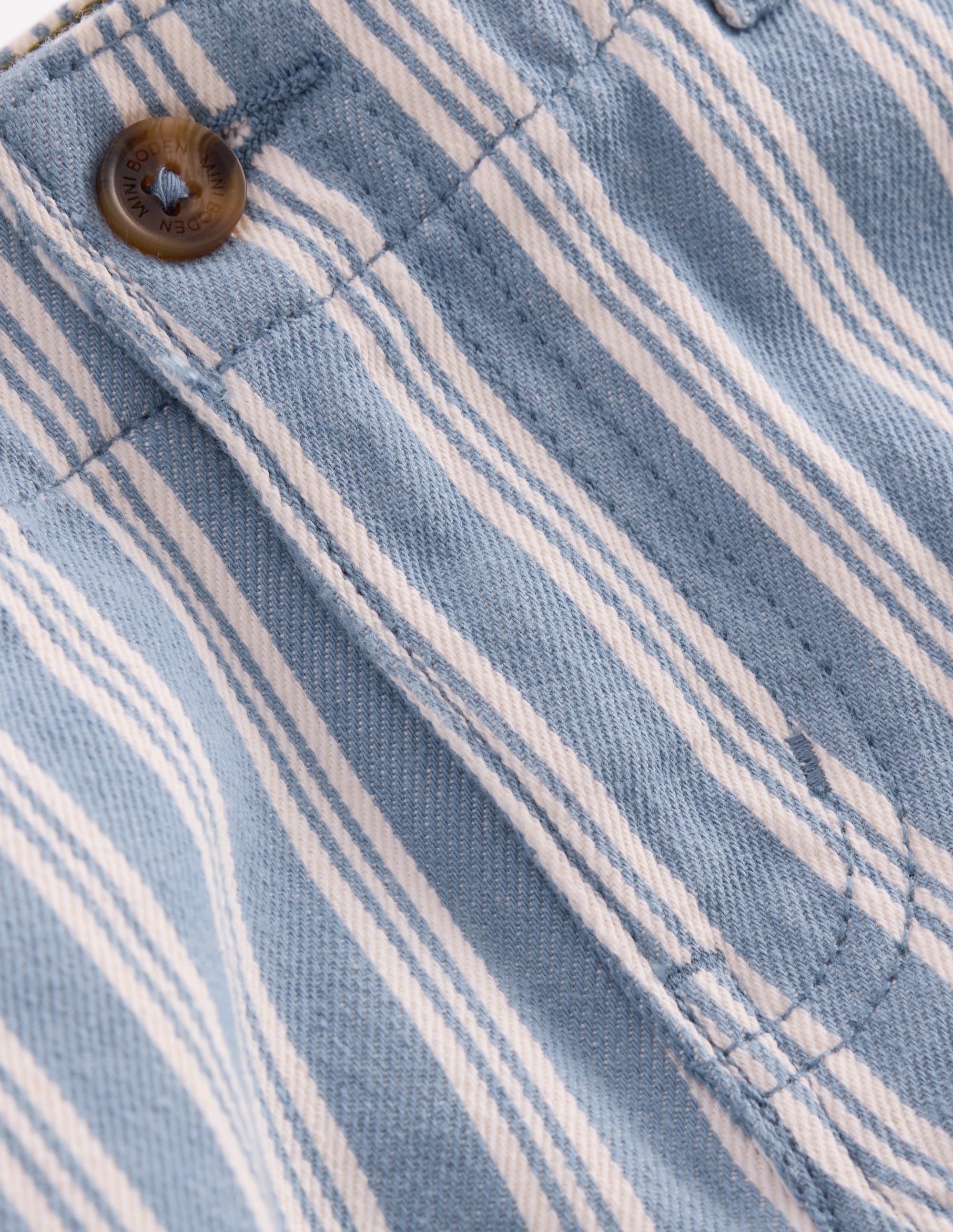 Smart Shorts-Light Blue Stripe - Image 5