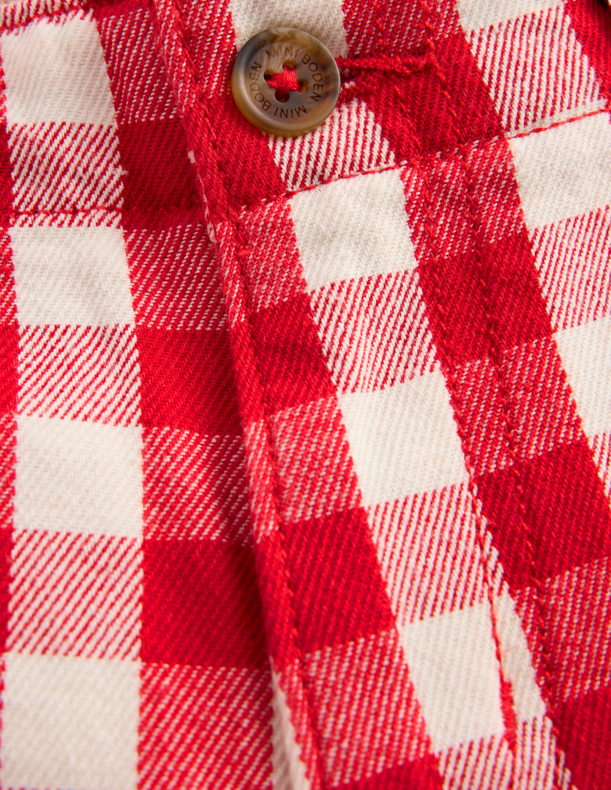 Smart Shorts-Red Gingham - Image 3