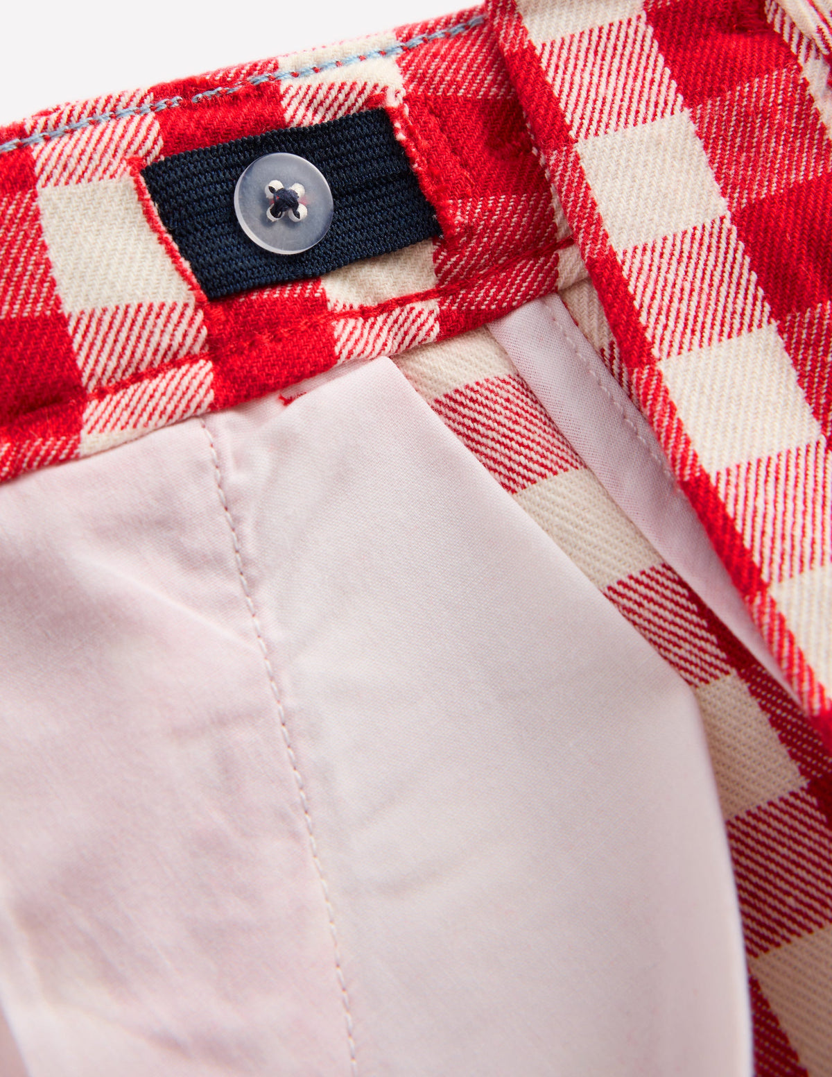 Smart Shorts-Red Gingham - Image 4