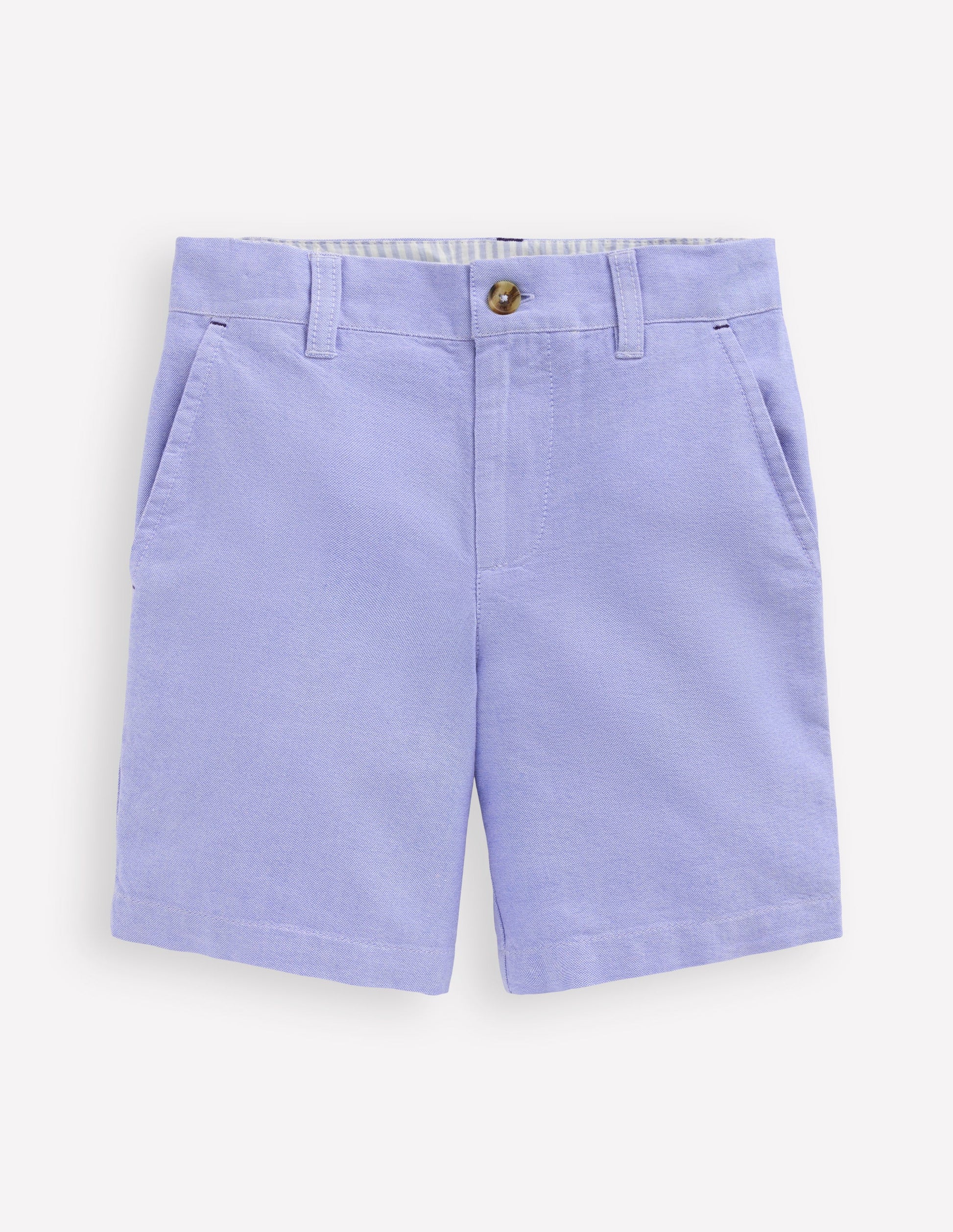 Classic Chino Shorts-Blue Oxford-1