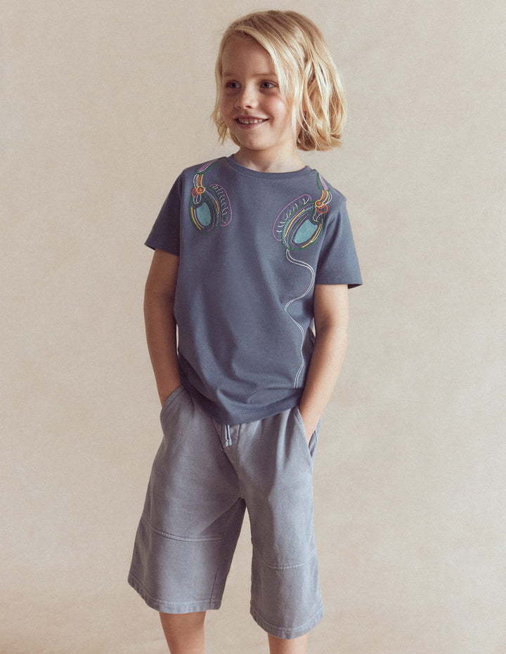 Garment Dye Bermuda Shorts-Albatross