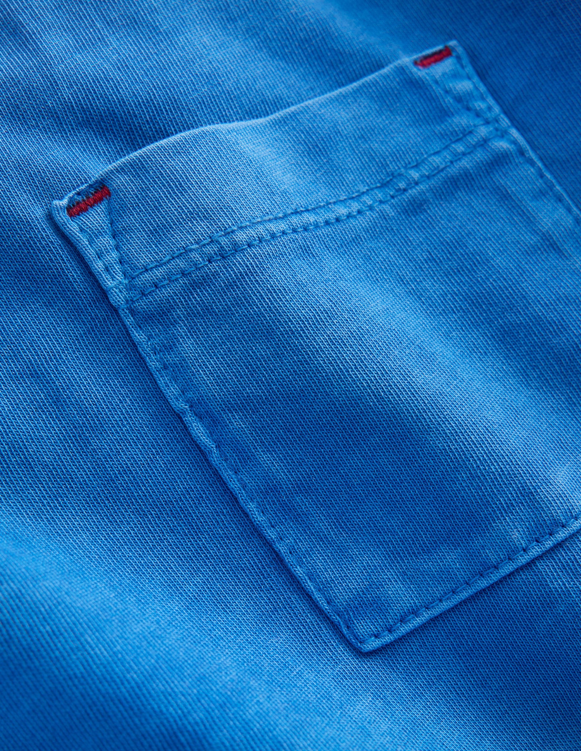 Garment Dye Relaxed T-shirt-Cabana Blue-3