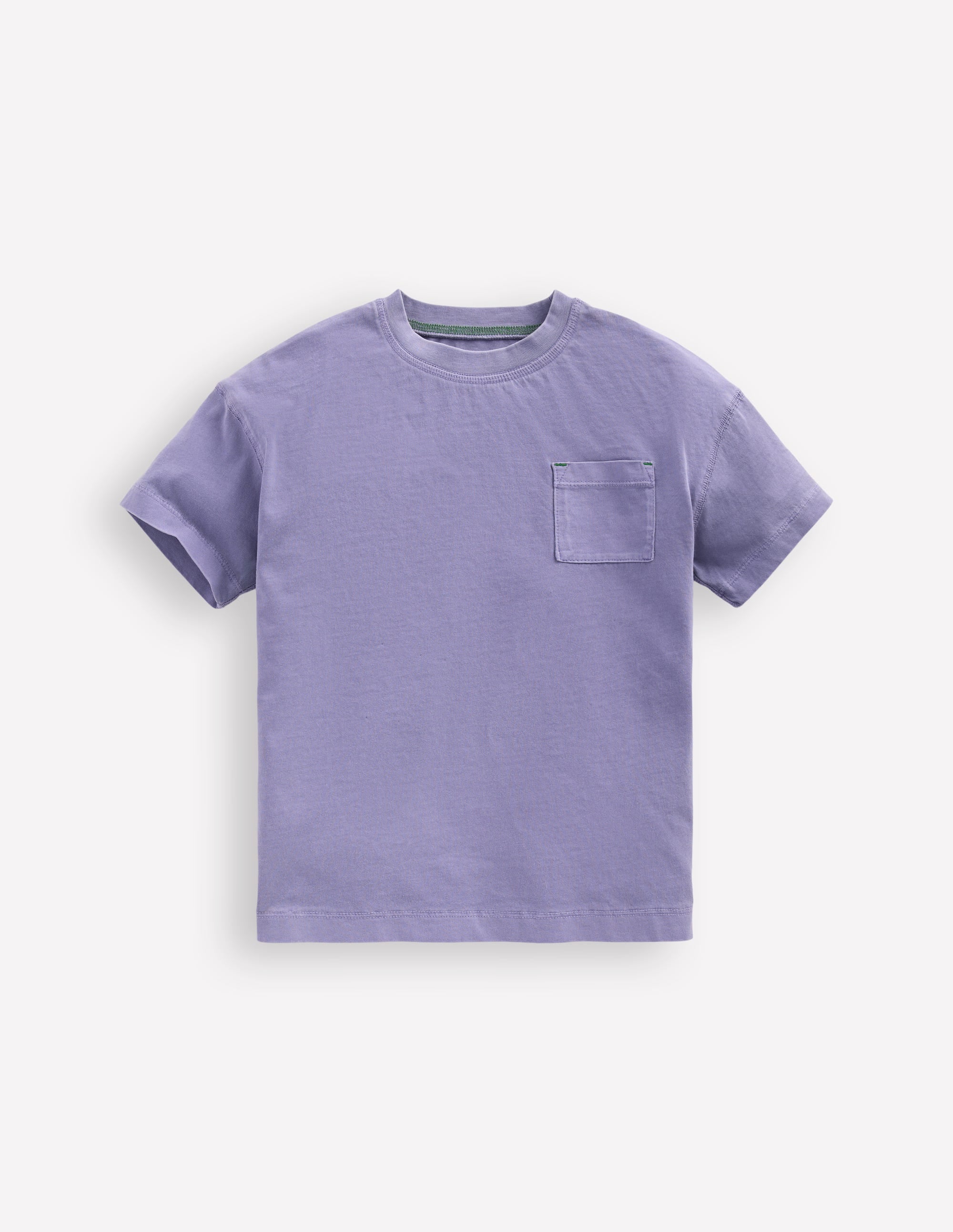 Garment Dye Relaxed T-shirt-Misty Lavender - Image 1