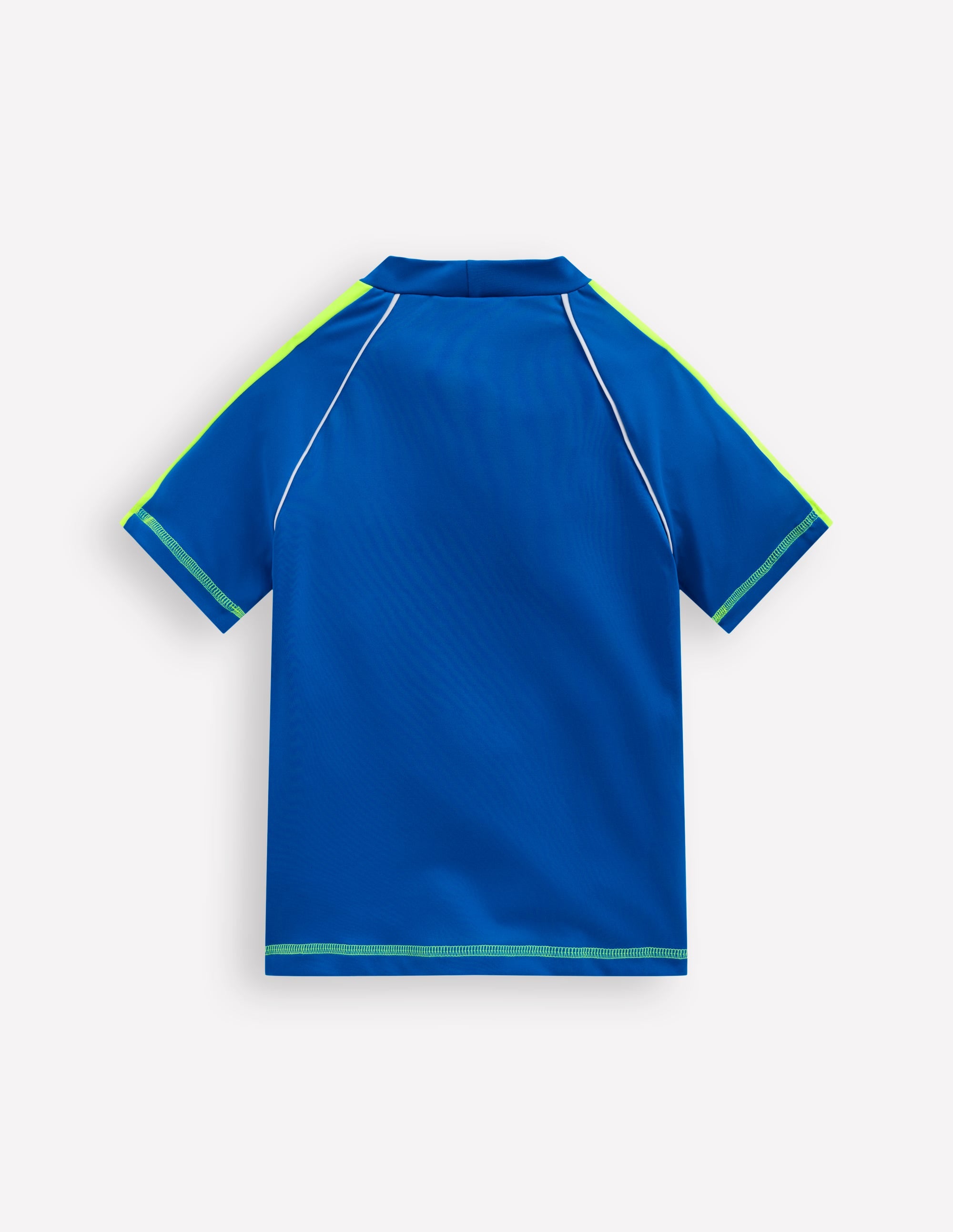 Short Sleeve Rash Vest-Directoire Blue - Image 3