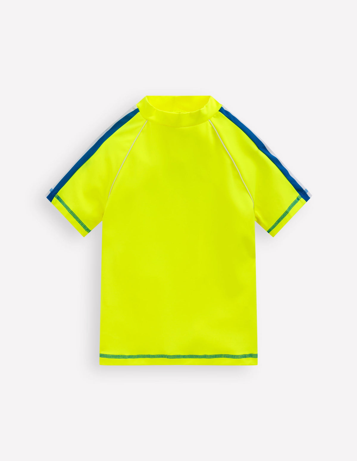 Short Sleeve Rash Vest-Acid Yellow - Image 1