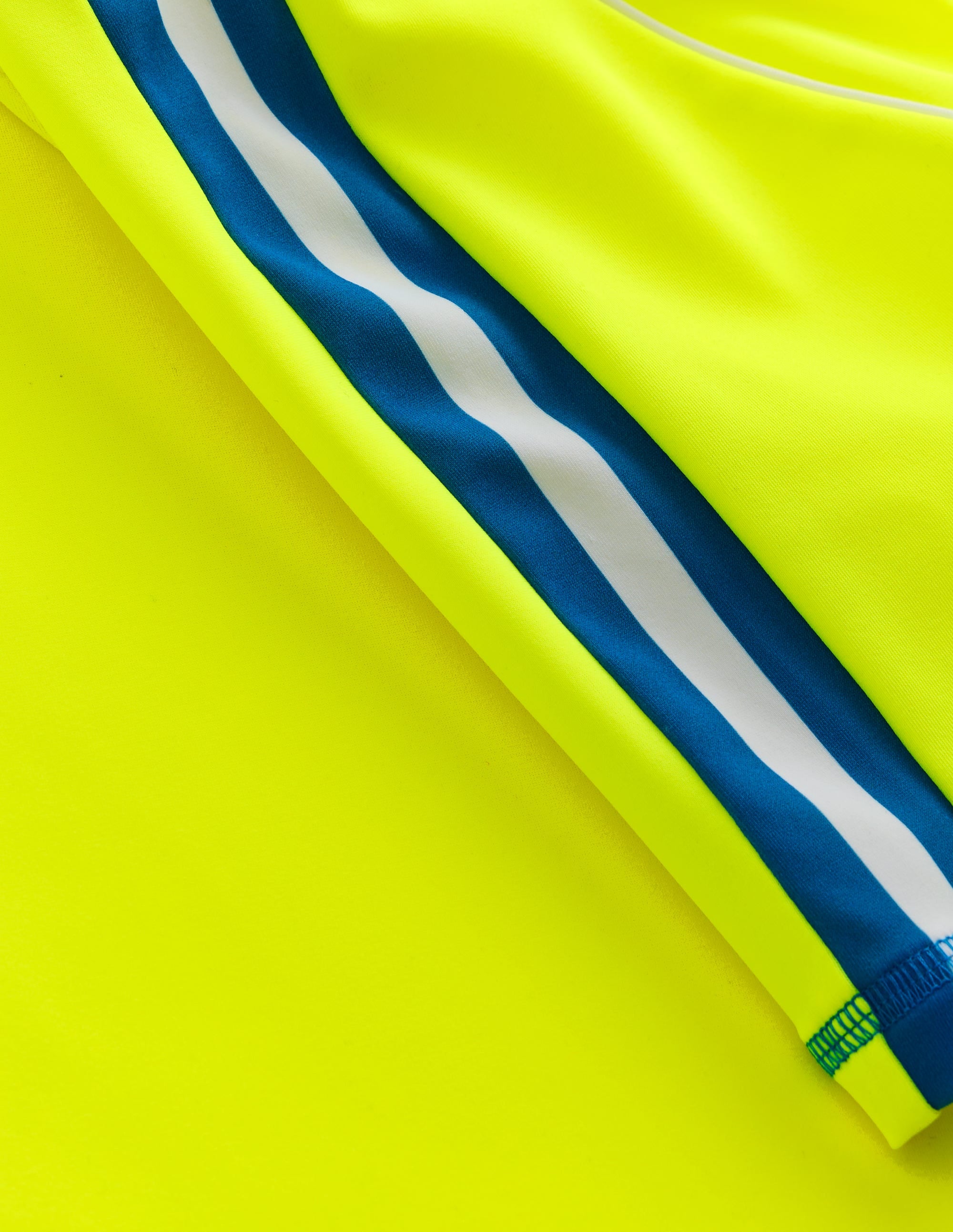Short Sleeve Rash Vest-Acid Yellow - Image 3