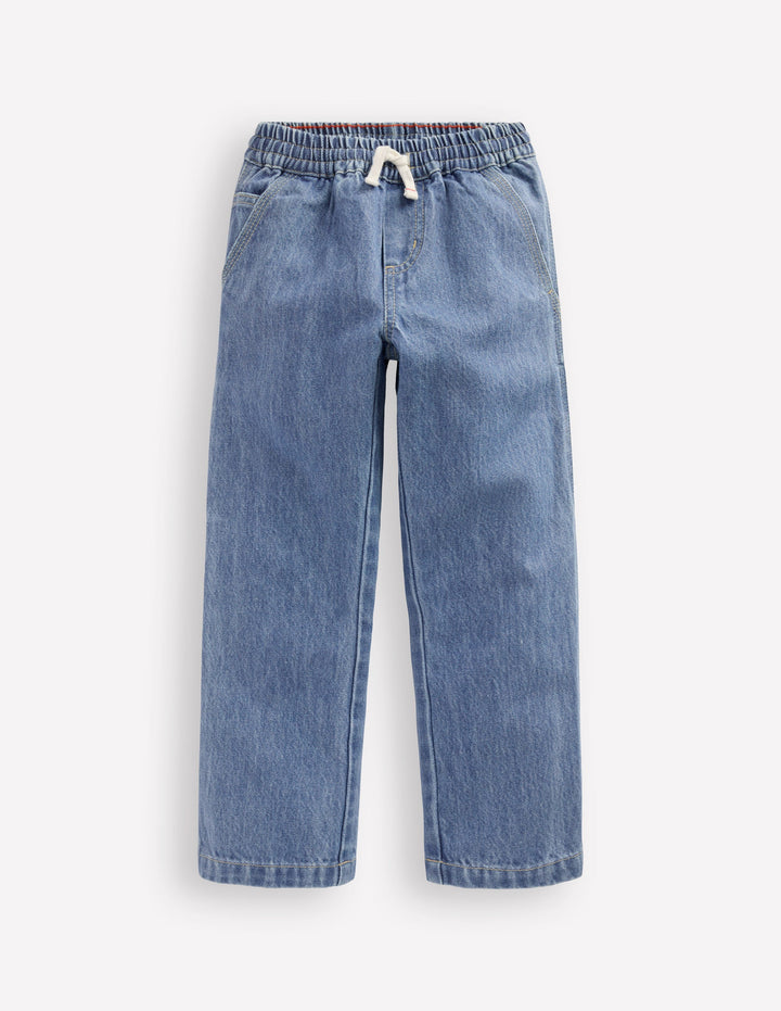 Pull-on Carpenter Jeans-Light Wash