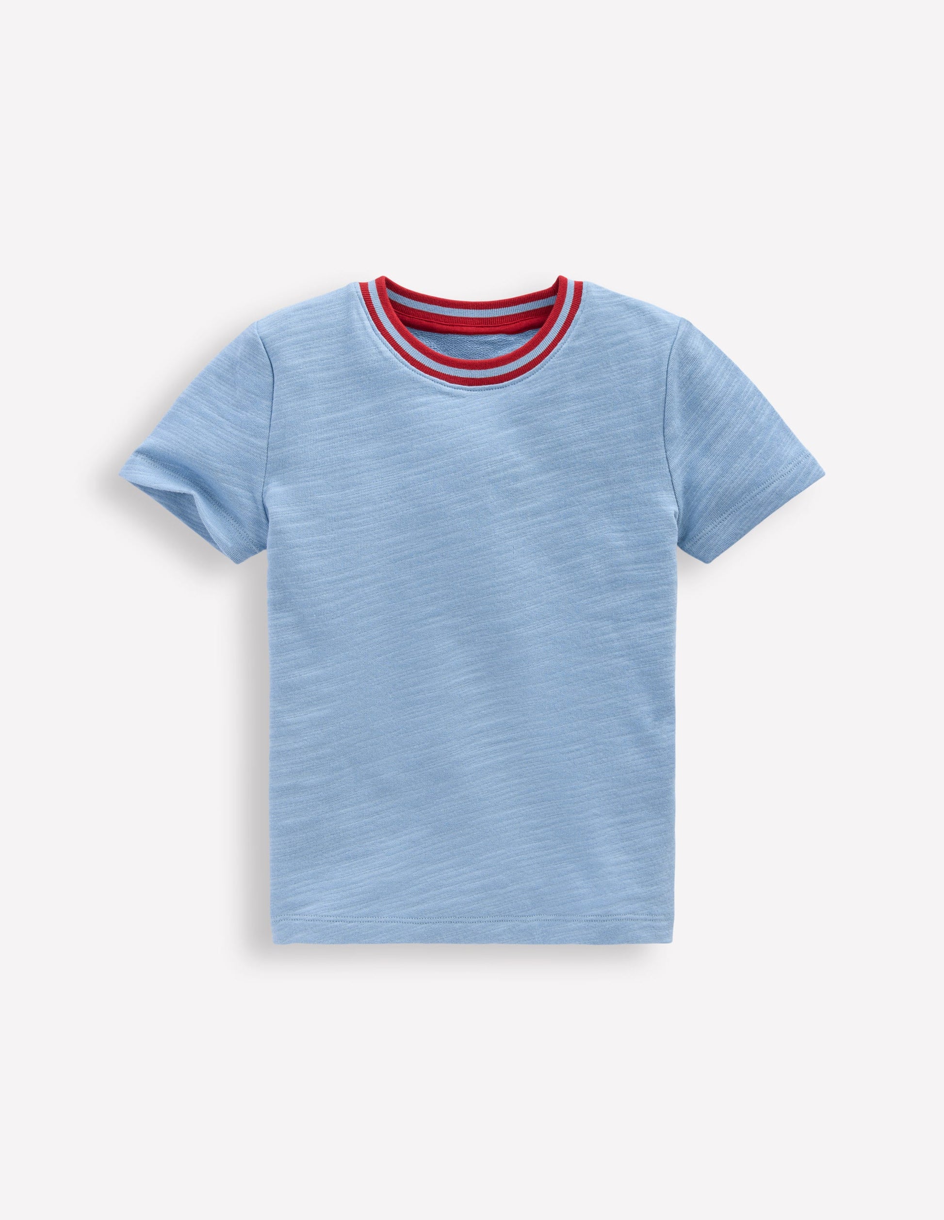 Short Sleeve Mid Weight Tee-Glacier Blue-1