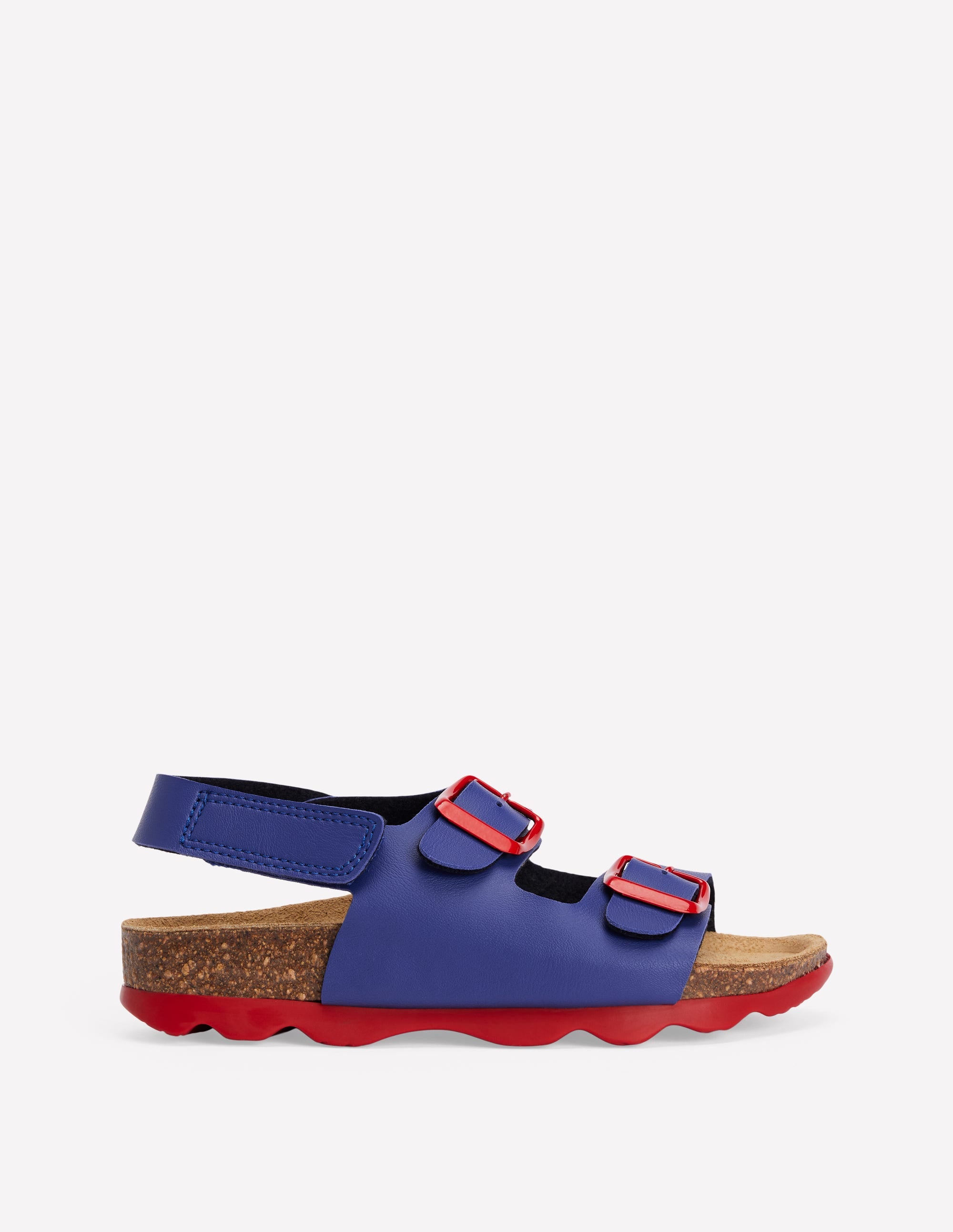 Colourblock Sandals-Medieval Blue - Image 2
