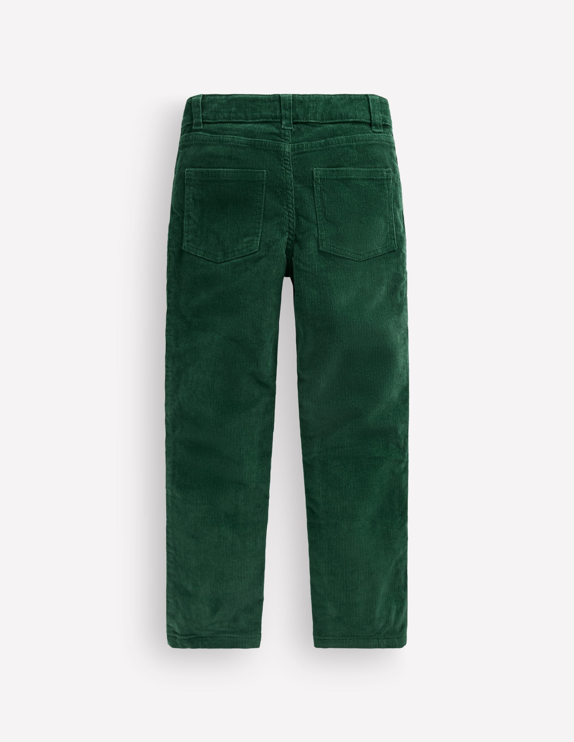 Classic Cord Trousers-Dark Green - Image 3