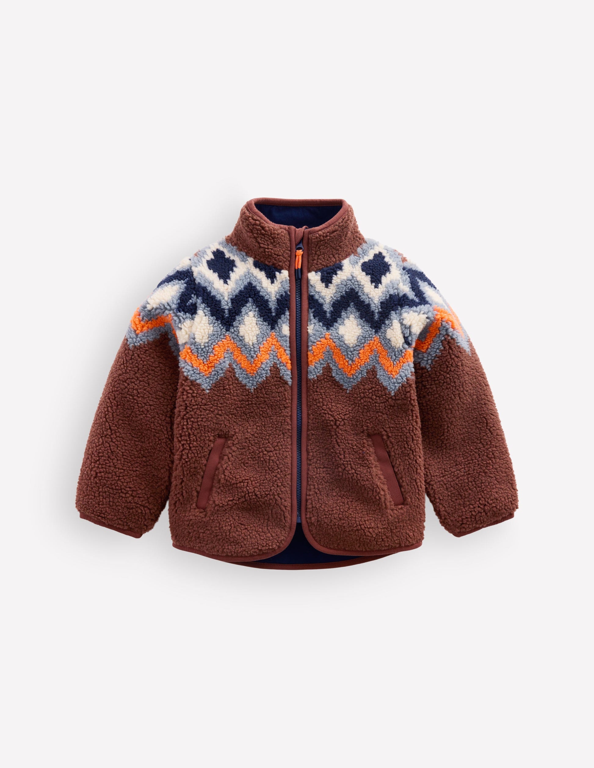 Cosy Borg Jacket-Fair Isle-3