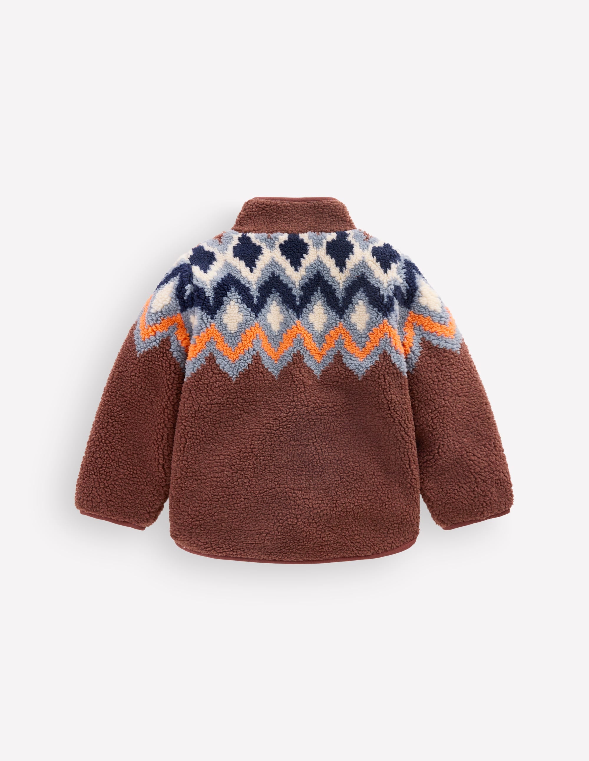 Cosy Borg Jacket-Fair Isle - Image 4