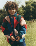 Cosy Borg Jacket-Argyle