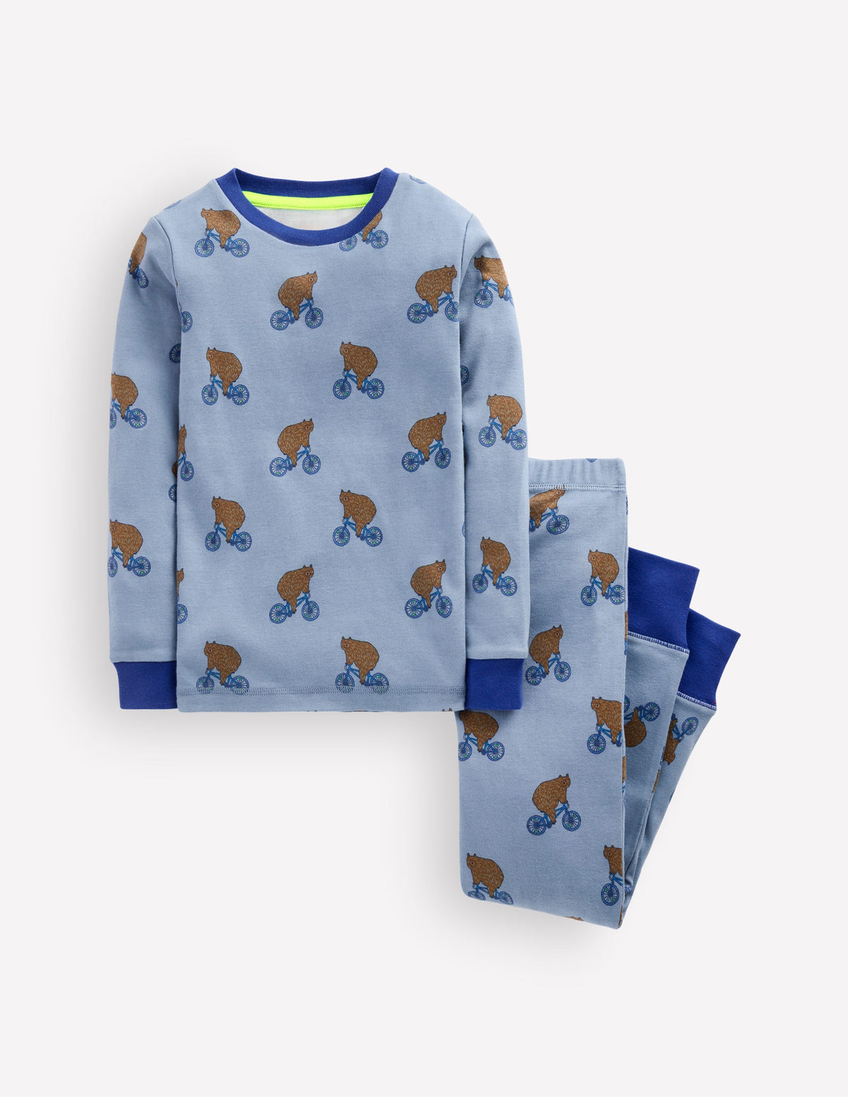 Snug Long John Pyjamas-Bears - Image 1
