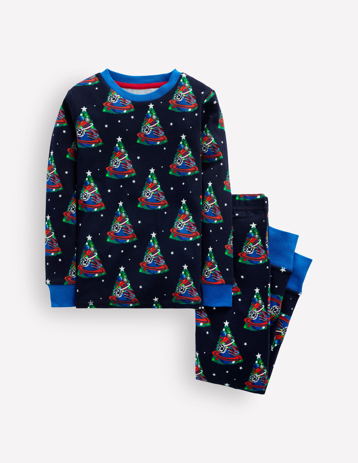 Snug Glow-in-the-dark Pyjamas-Solar Christmas Tree-1