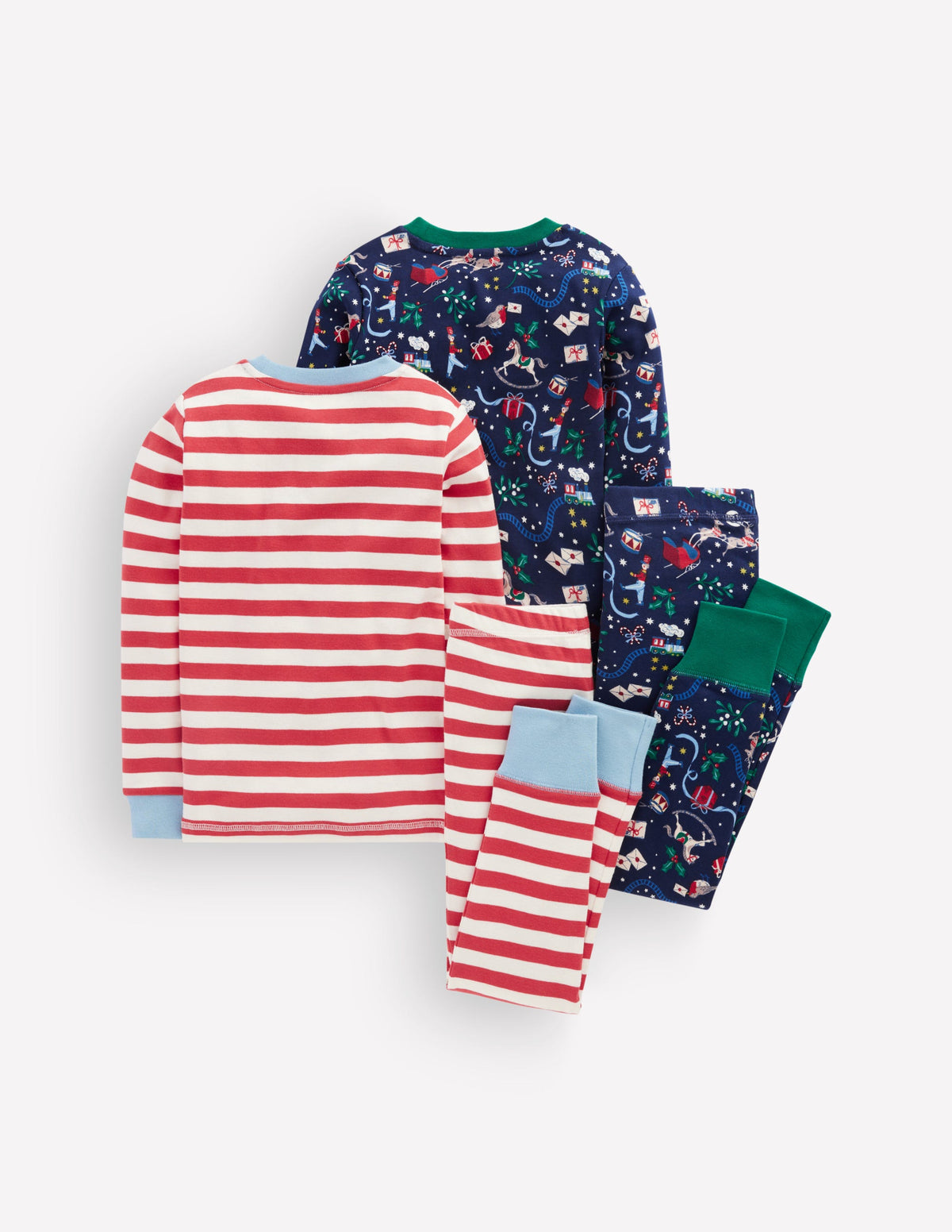 Snug Twin Pack Pyjamas-Polar Post-2
