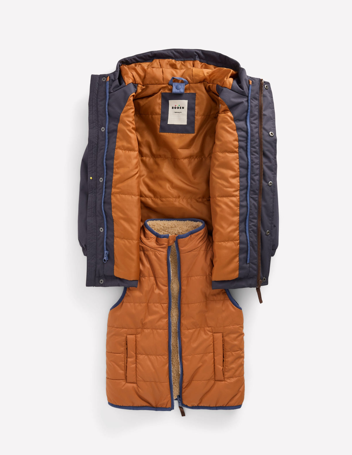 4-in-1 Waterproof Coat-Graphite-9
