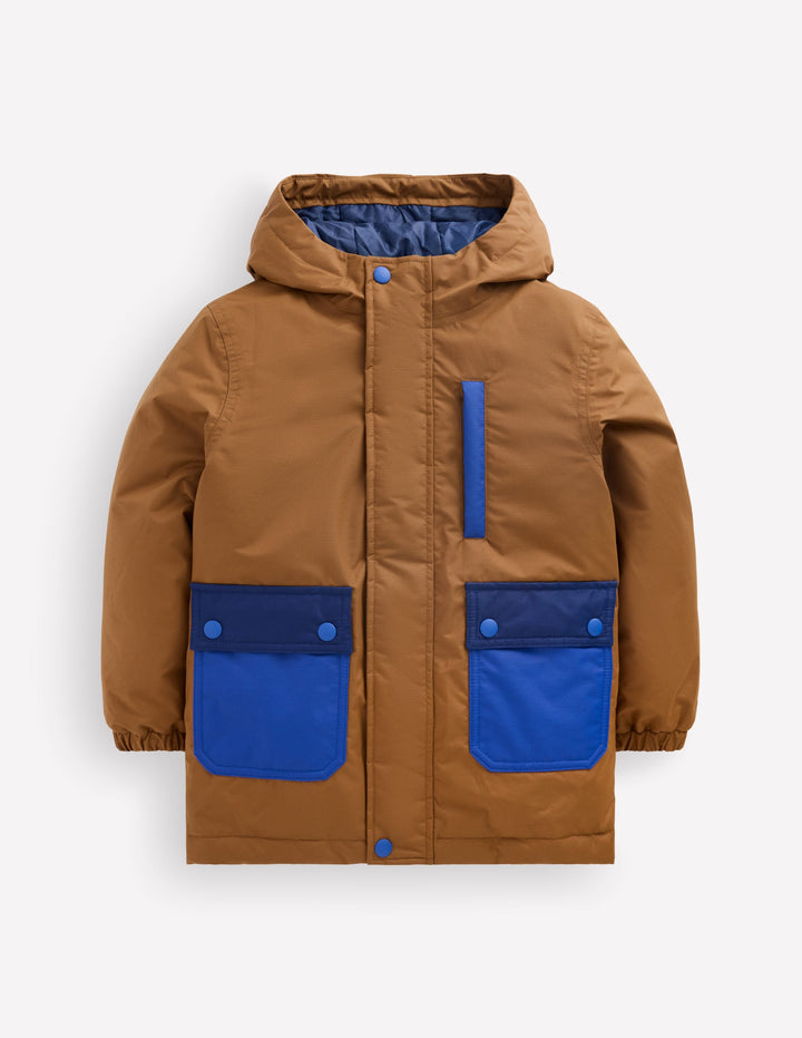 4-in-1 Waterproof Coat-Rubber
