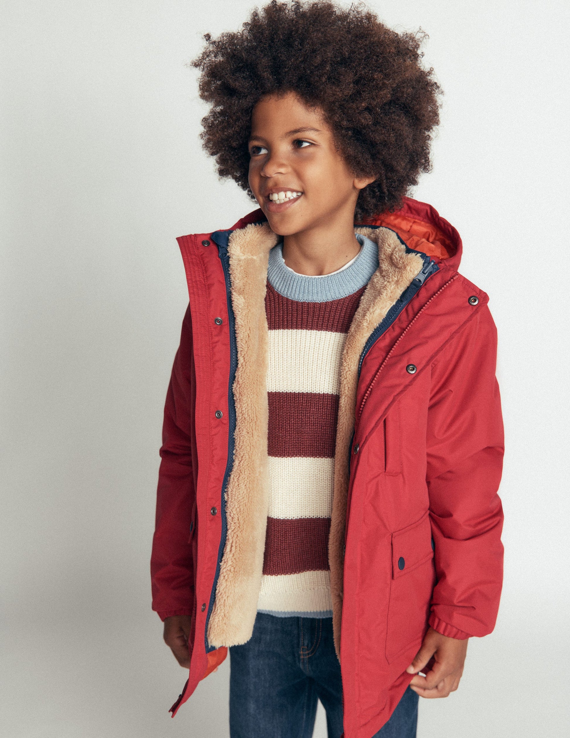 4-in-1 Waterproof Coat-Rust-2