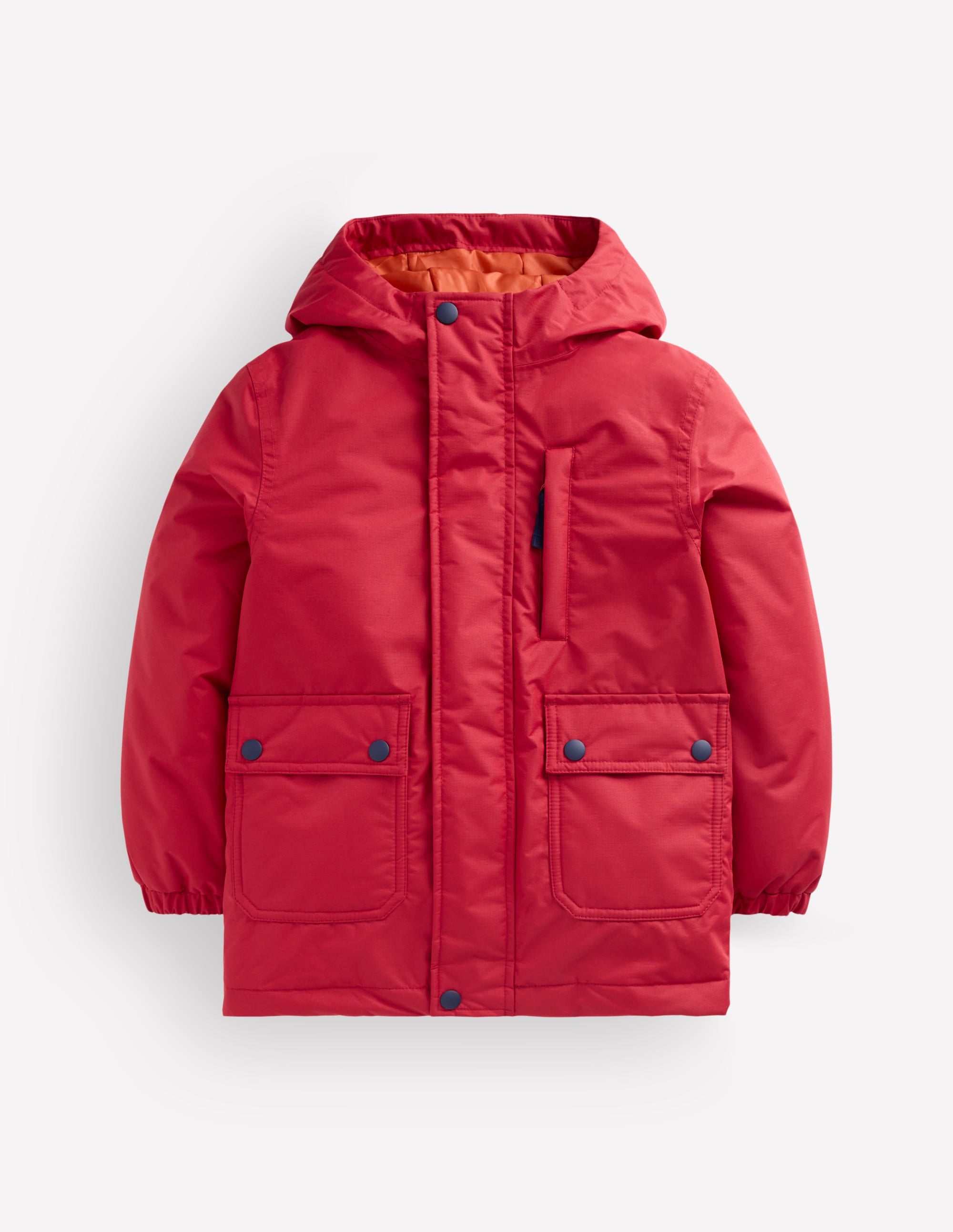 4-in-1 Waterproof Coat-Rust - Image 9