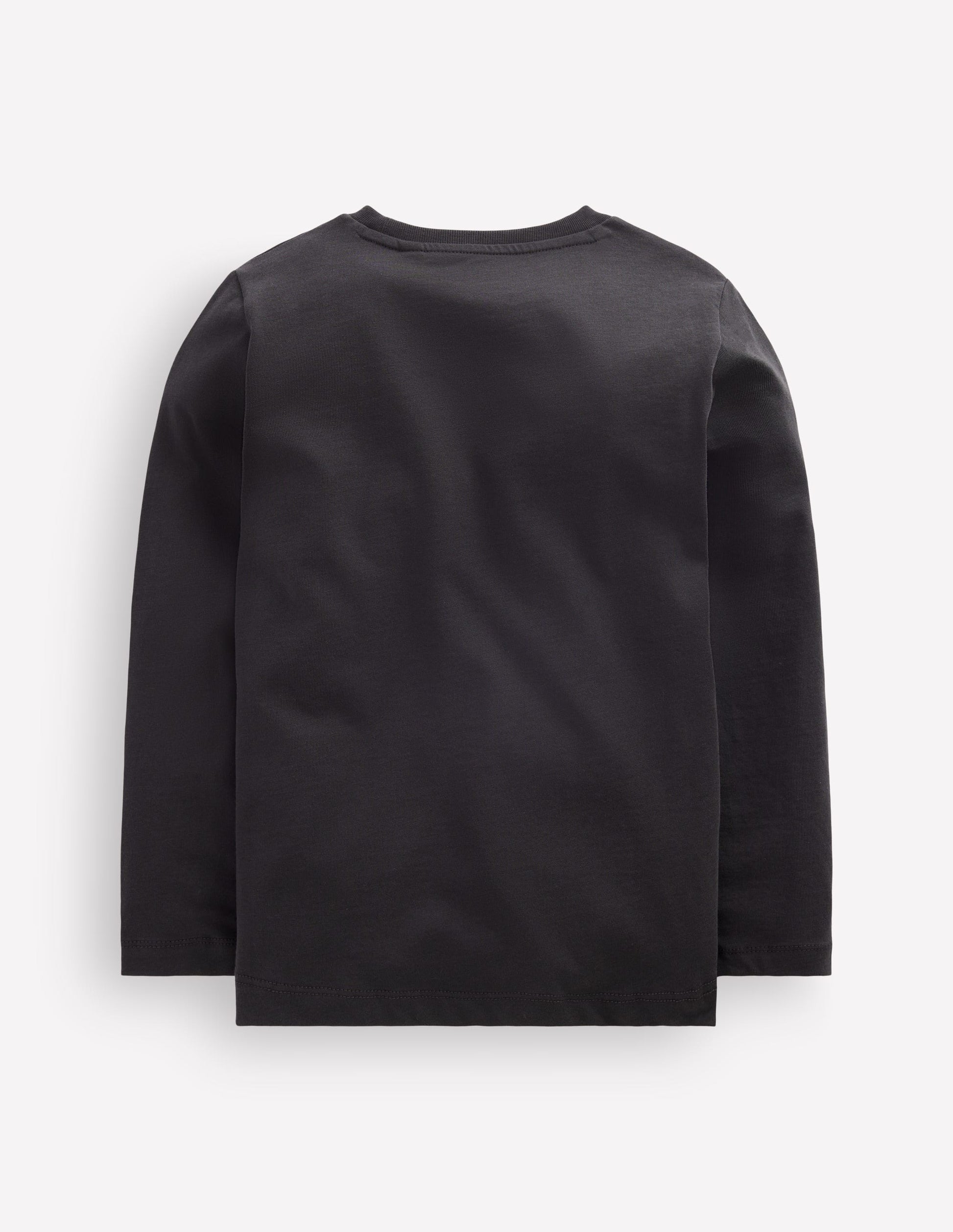 Long Sleeve Printed T-shirt-Shadow Grey Dinos-2