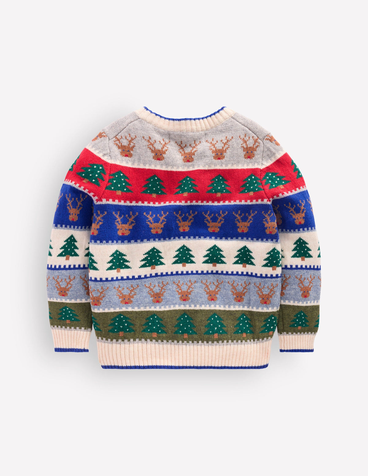 Fair Isle Jumper-Multi Christmas - Image 2