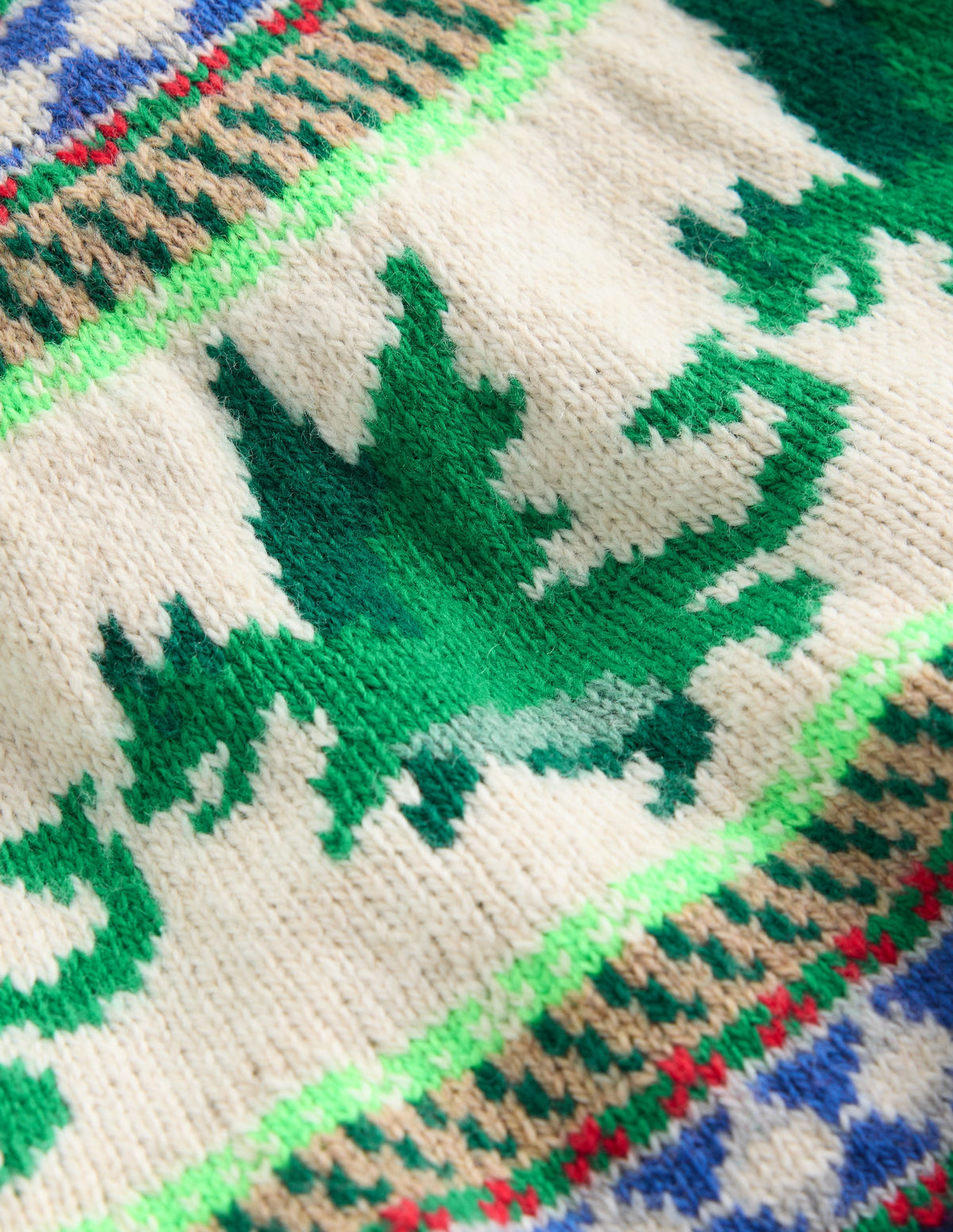 Fair Isle Jumper-College Navy Dragon-3