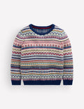 Fair Isle Jumper-Multi Fairisle