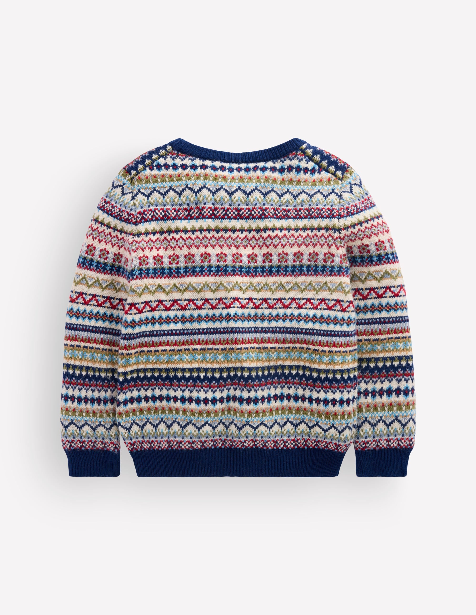 Fair Isle Jumper-Multi Fairisle - Image 2