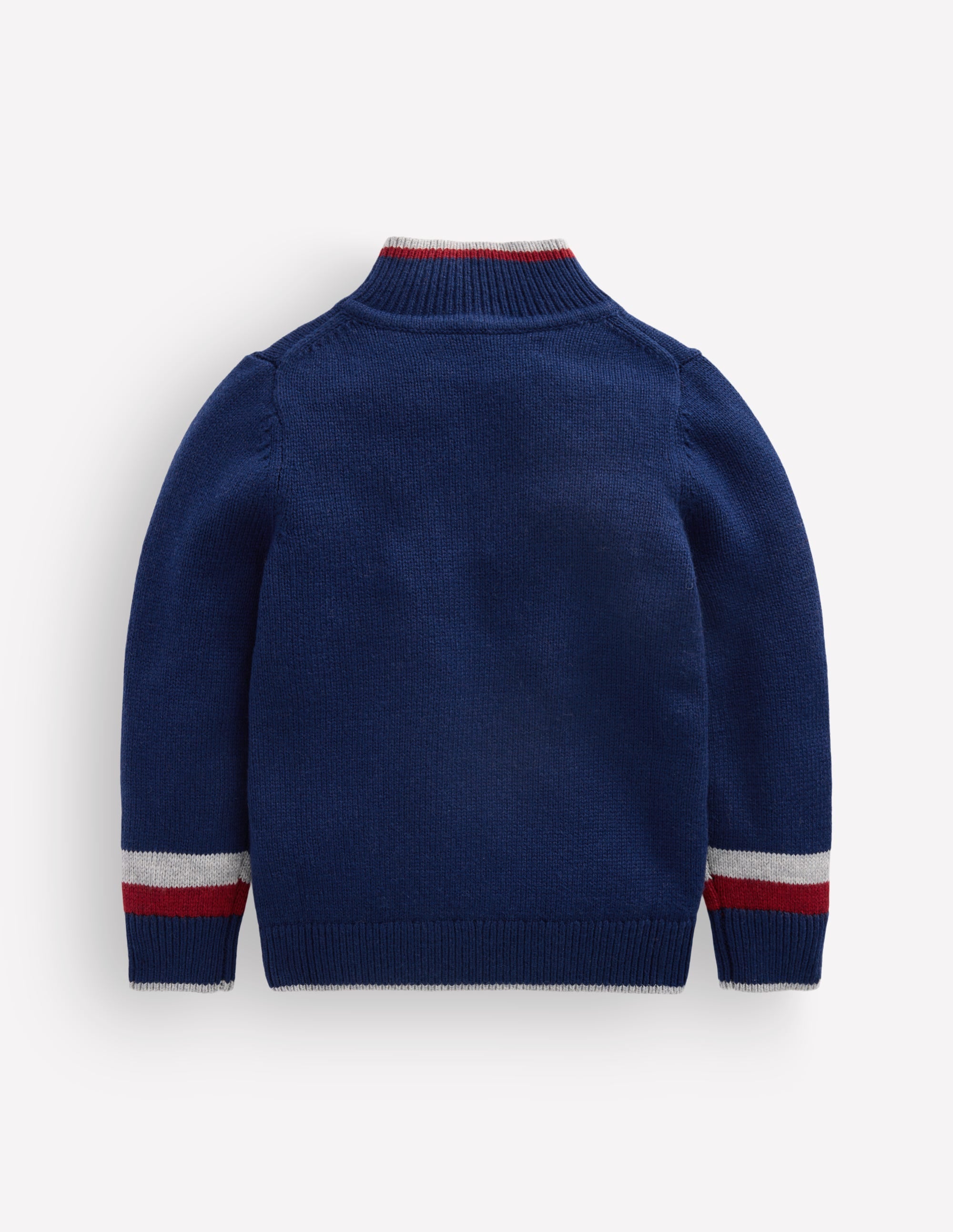 Heritage Half-Zip Jumper-Medieval Blue - Image 2