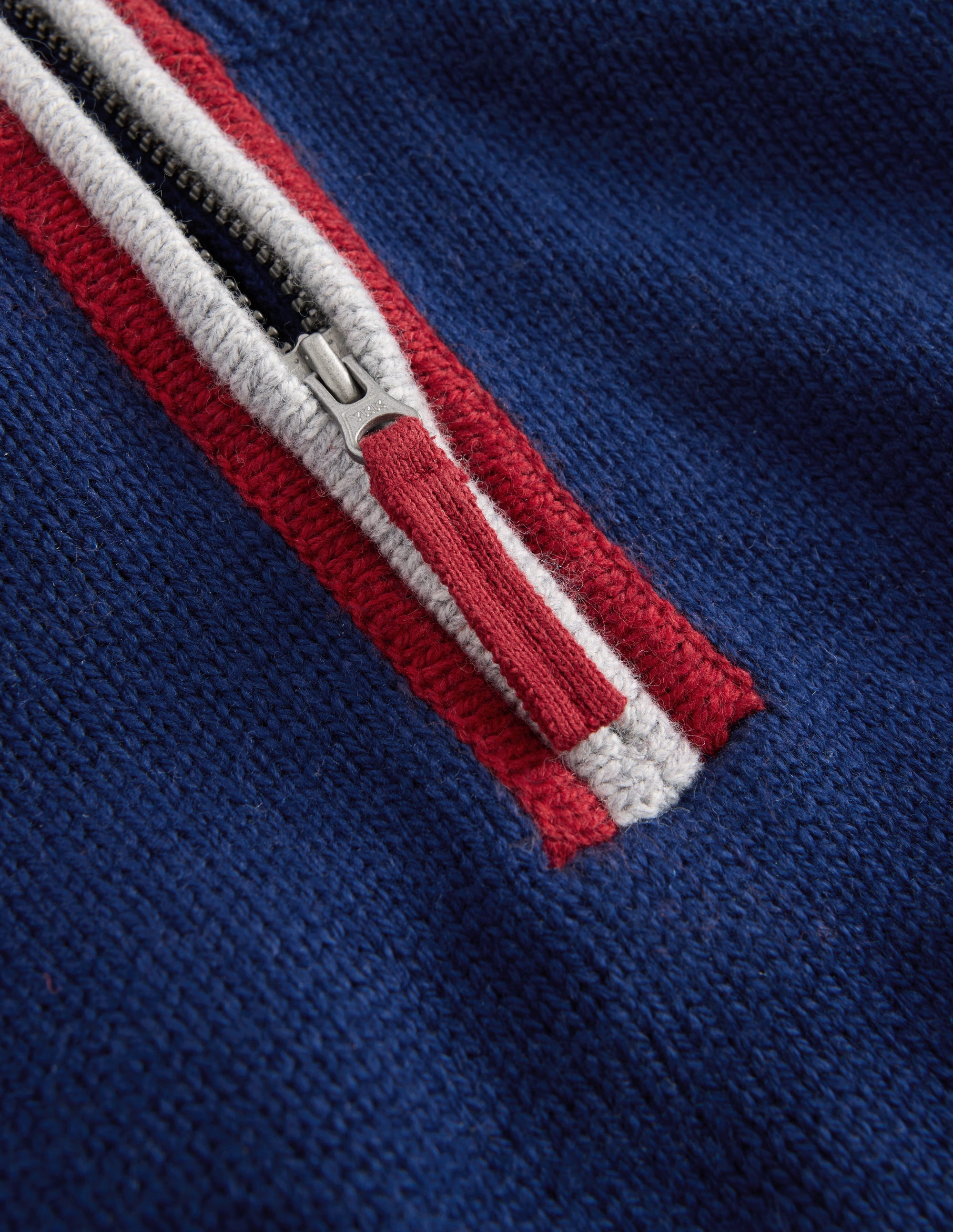 Heritage Half-Zip Jumper-Medieval Blue - Image 3