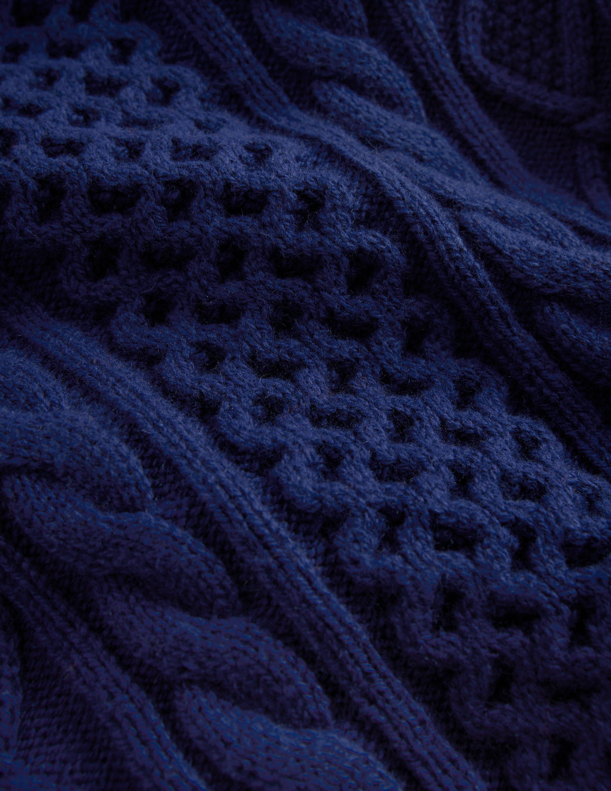 Heritage Cable Jumper-College Navy-3