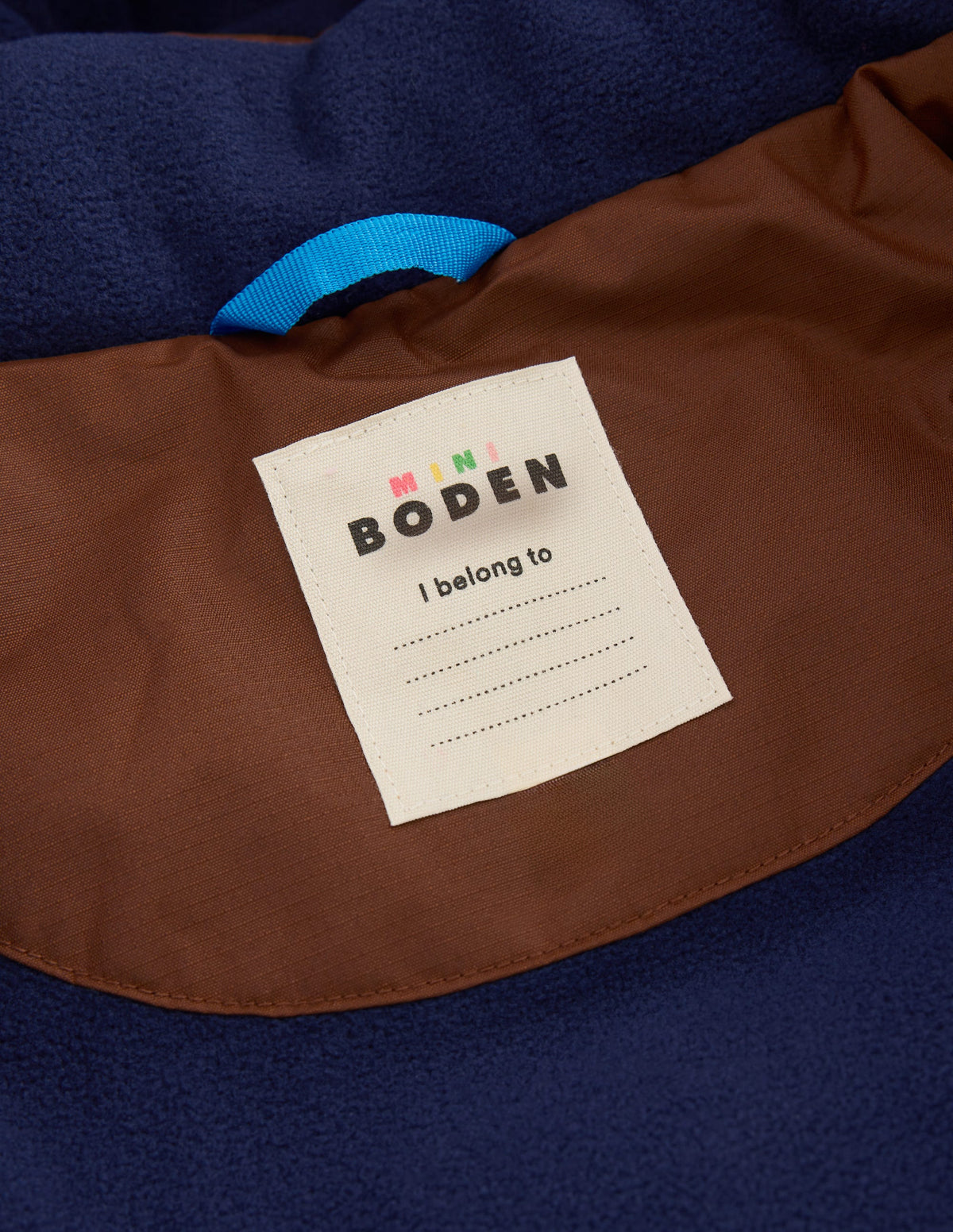 Fleece Lined Padded Coat-Raw Umber - Image 5
