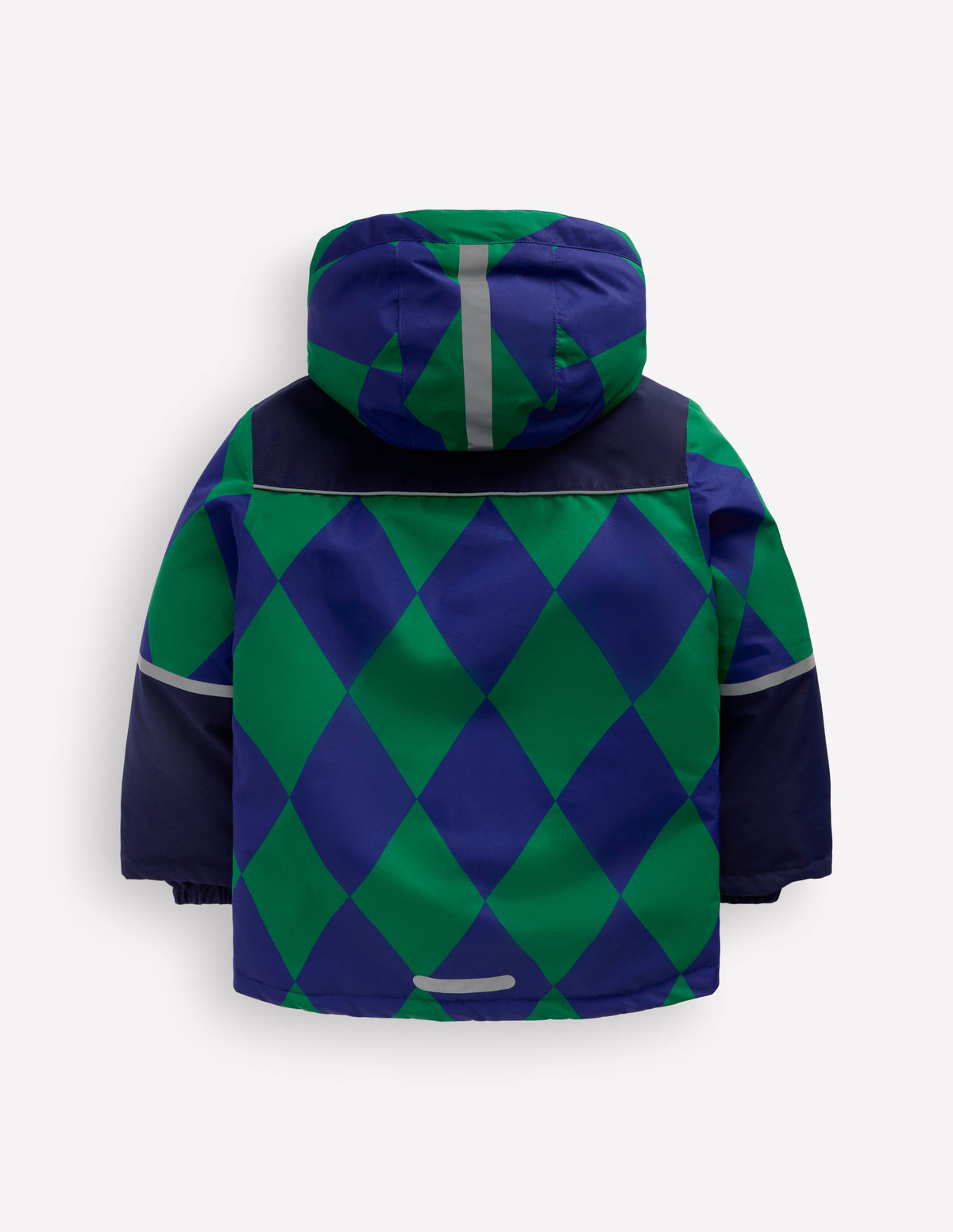 All-weather Waterproof Coat-Blue and Green - Image 2