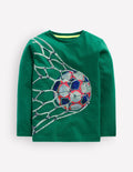Glow Superstitch T-shirt-Jewel Green Football