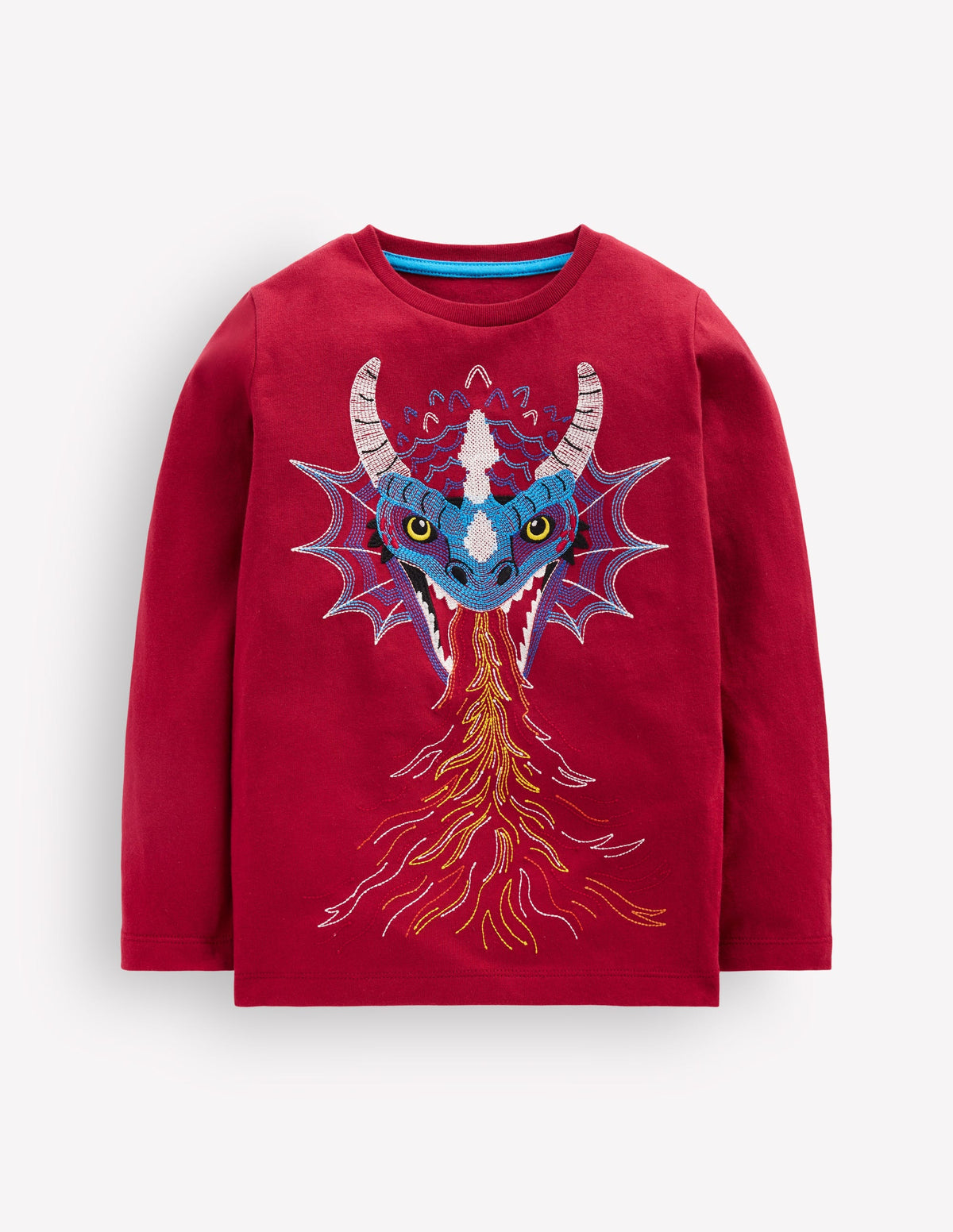 Glow Superstitch T-shirt-Chestnut Dragon-1