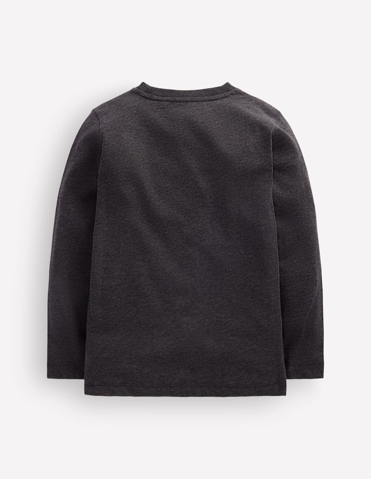 Long Sleeve Glow T-shirt-Charcoal Marl Moon - Image 3