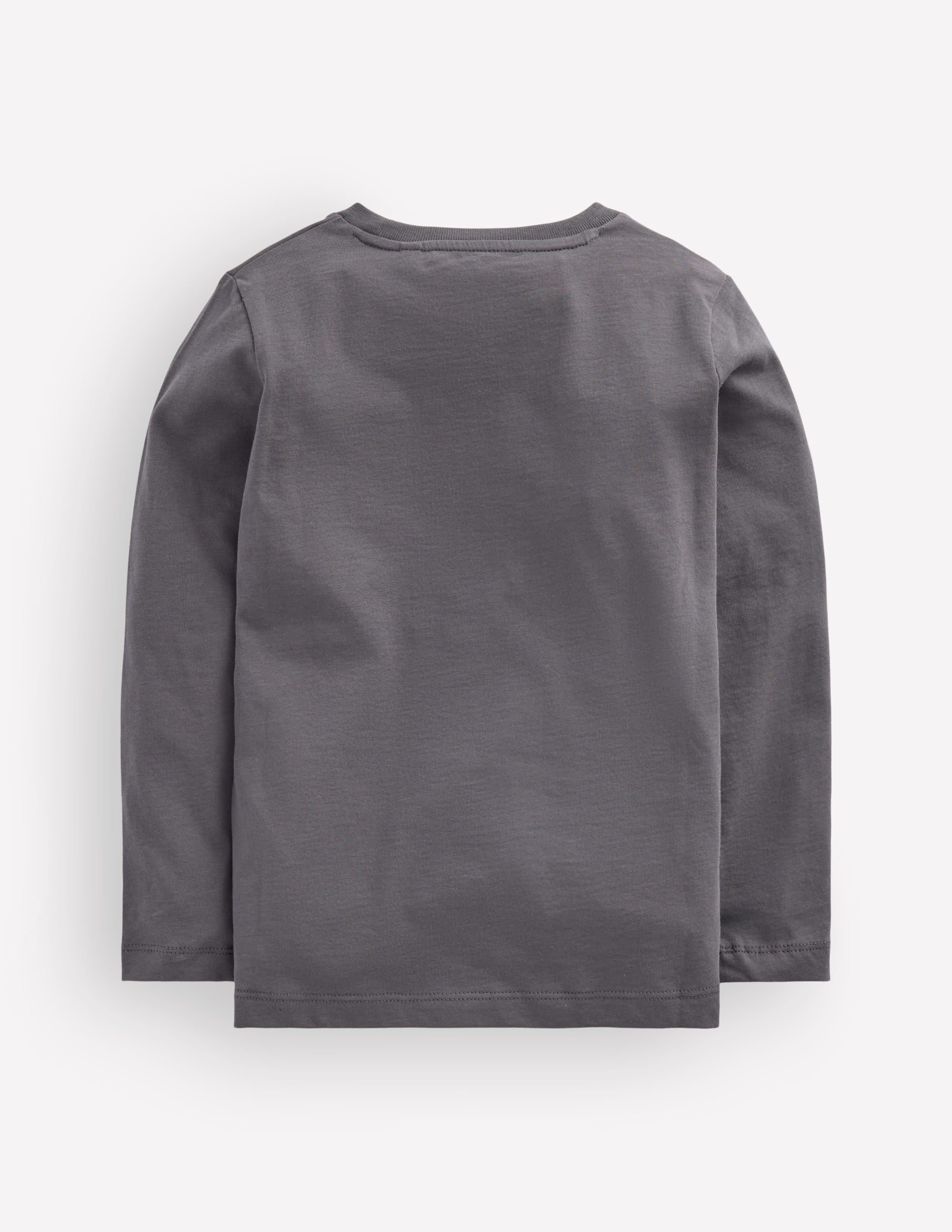 Long Sleeve Glow T-shirt-Grey Space - Image 4