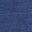 Long Sleeve Slub Polo-Denim Blue