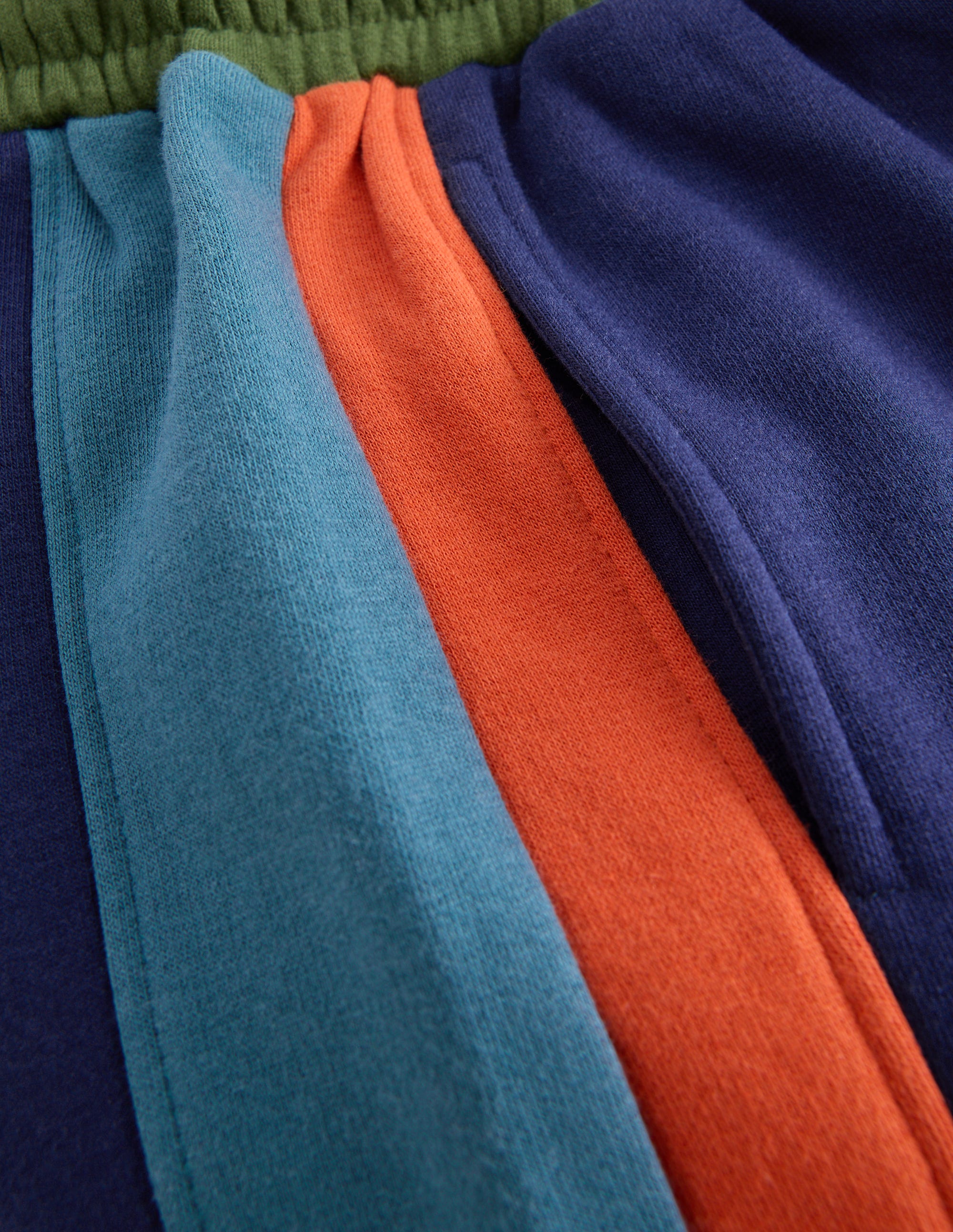 Colourblock Cuffed Joggers-BLUE HEAVEN/ MAYFLY - Image 3