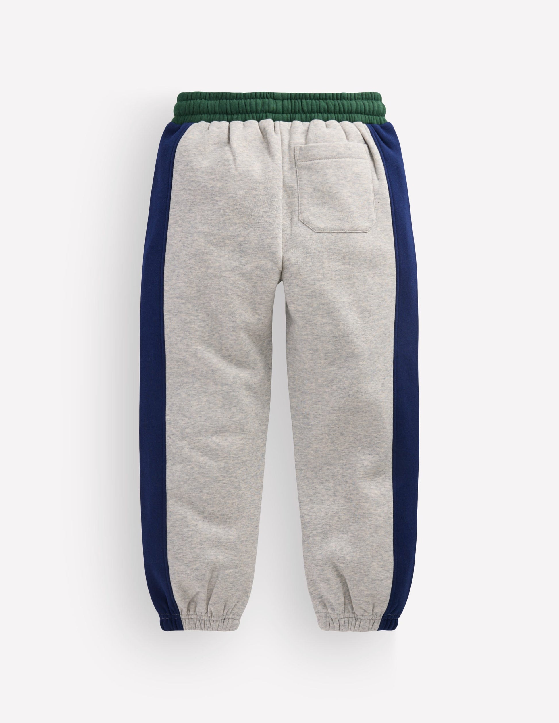 Colourblock Cuffed Joggers-GREY MARL MULTI STRIPE-2